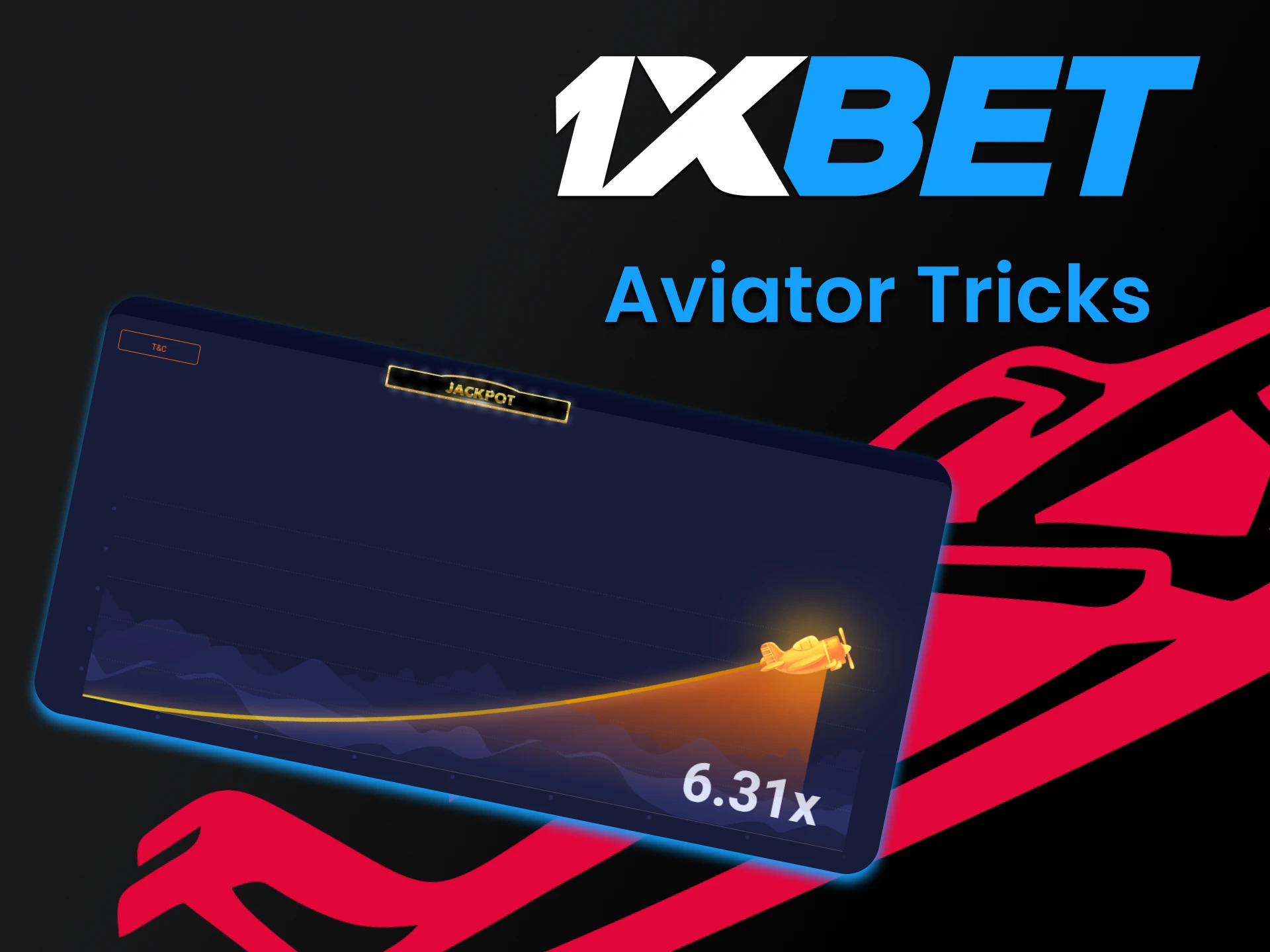 Use all the tips and tricks to win in the 1xBet Aviator game.