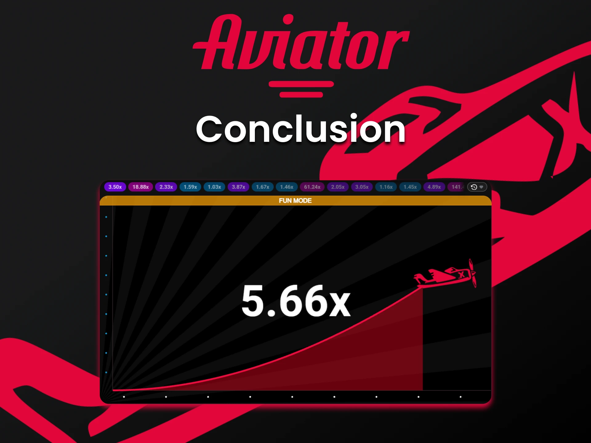 Utilizar todas as opções possíveis para ganhar o jogo Aviator.