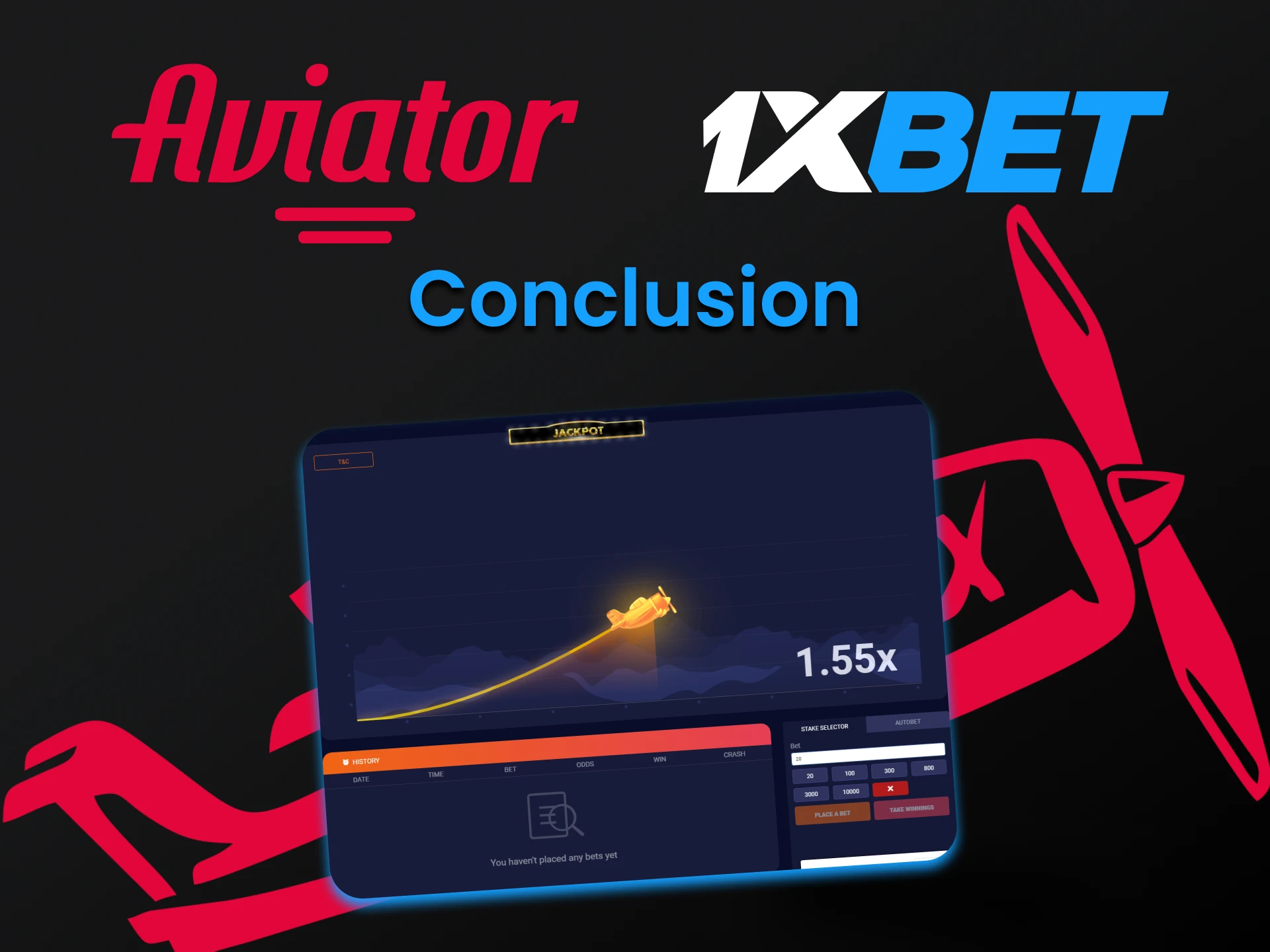 1xBet is the perfect platform to play Aviator.