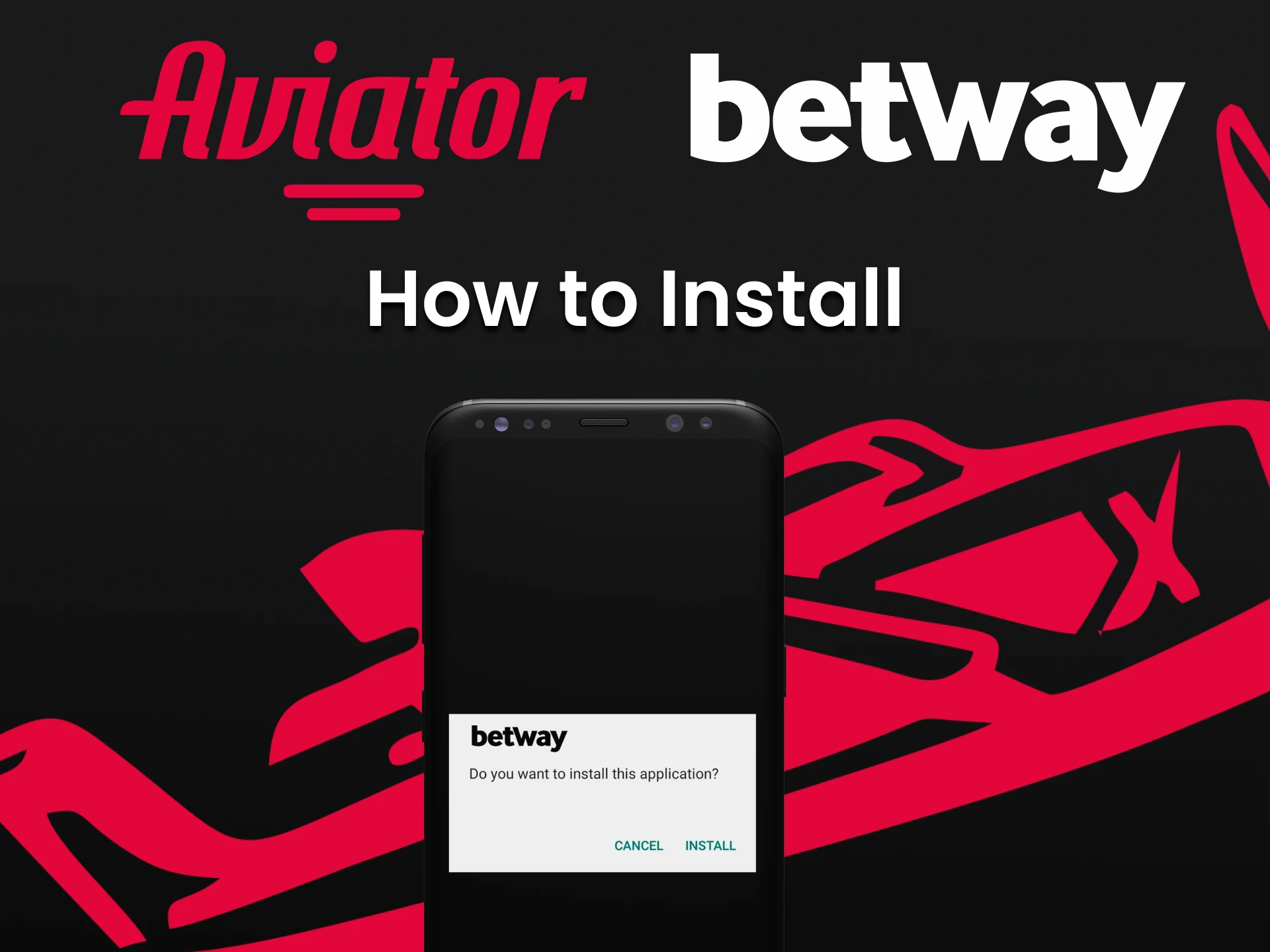 Instale o aplicativo da Betway para jogar Aviator.