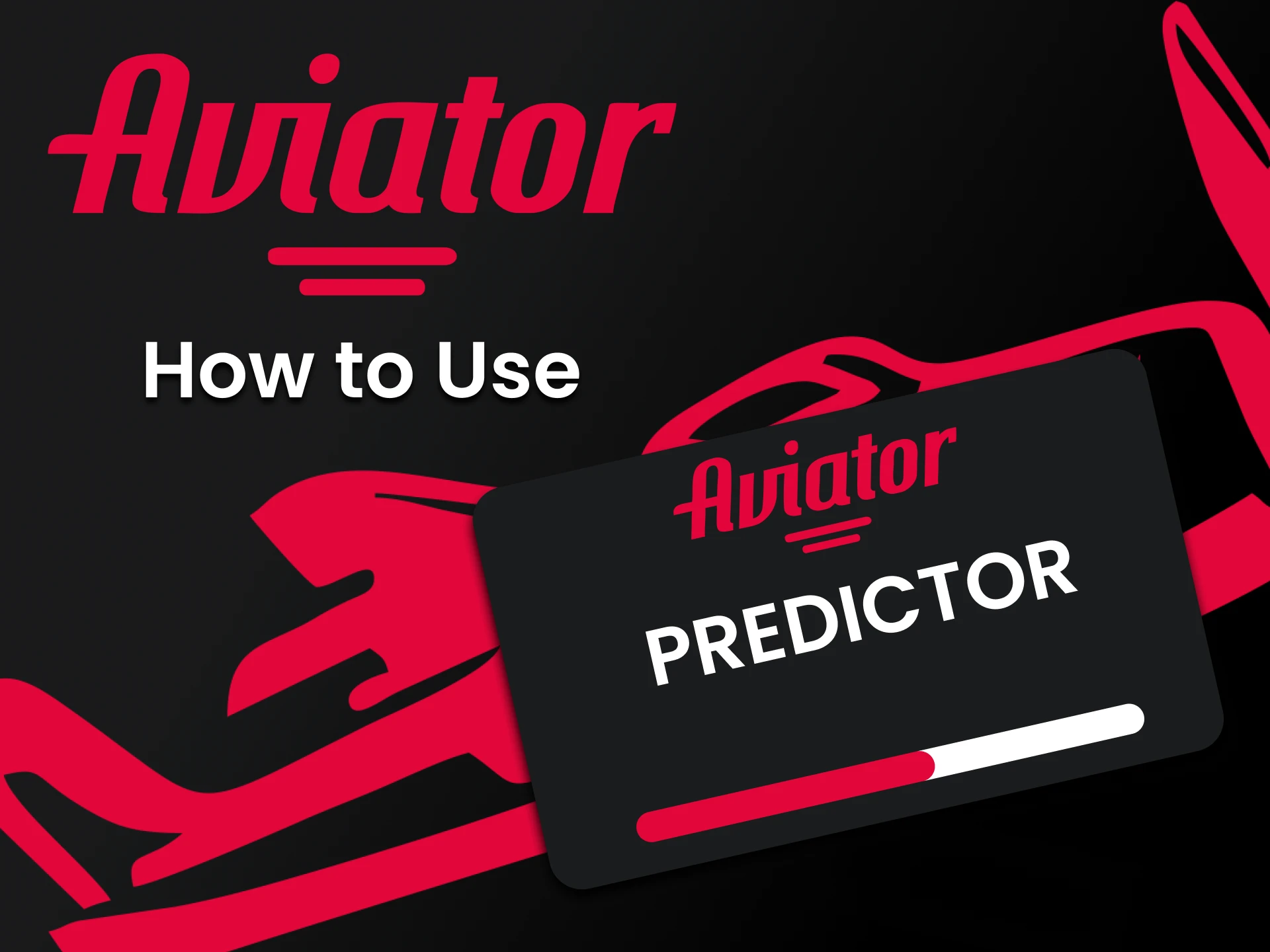  Learn how to use predictor to play Aviator.