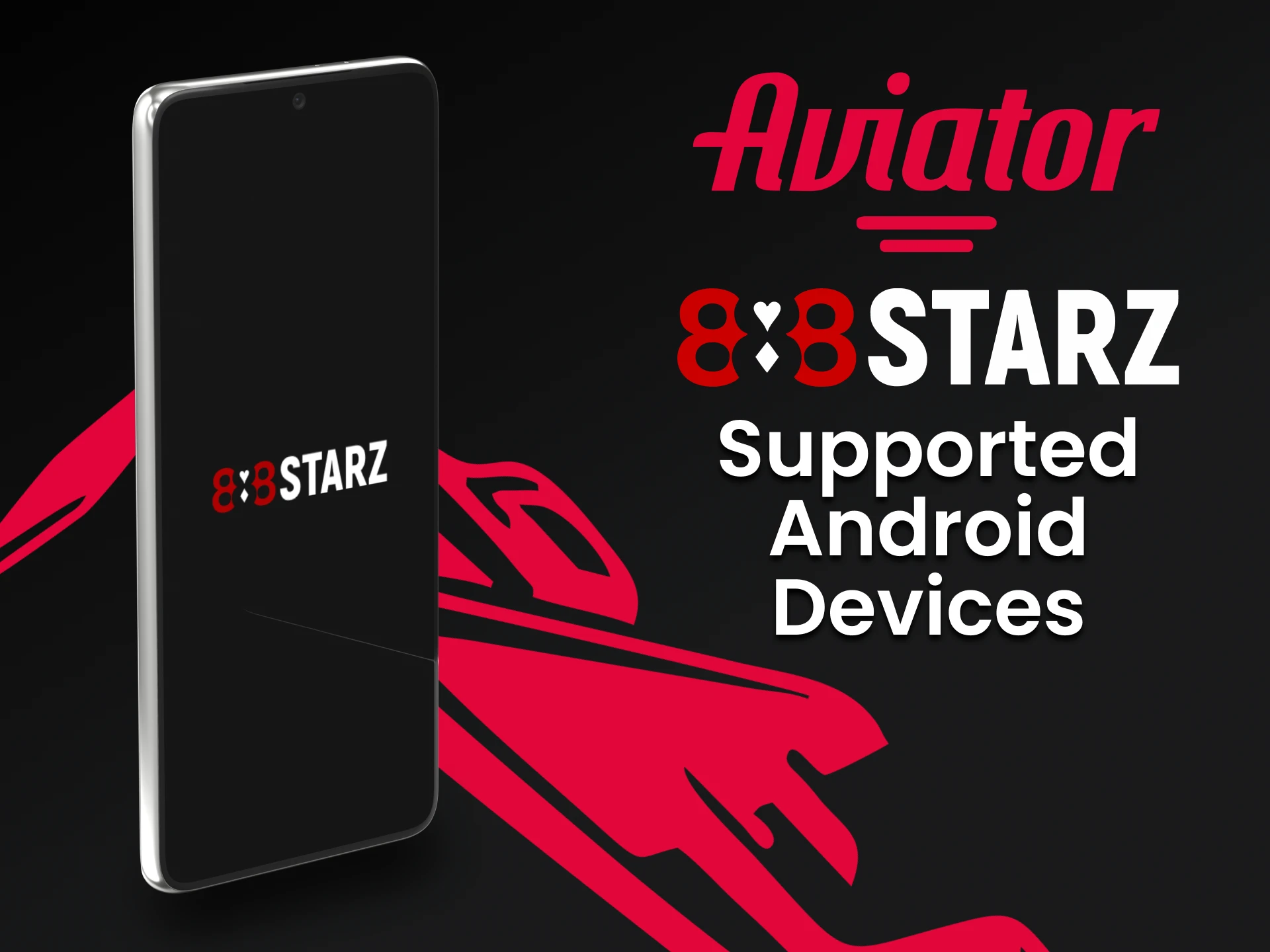 Play Aviator through the 888starz app on your Android device.