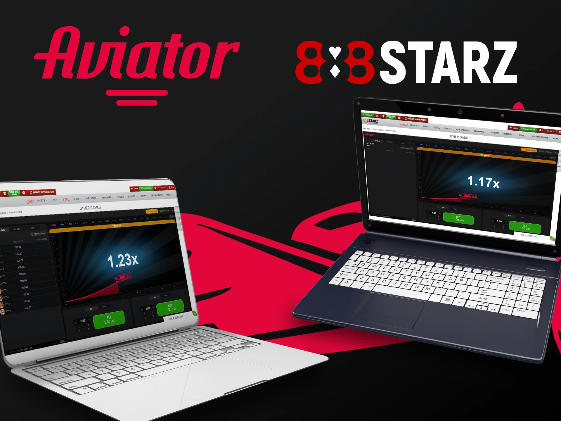 Play Aviator from your preferred device at 888starz.