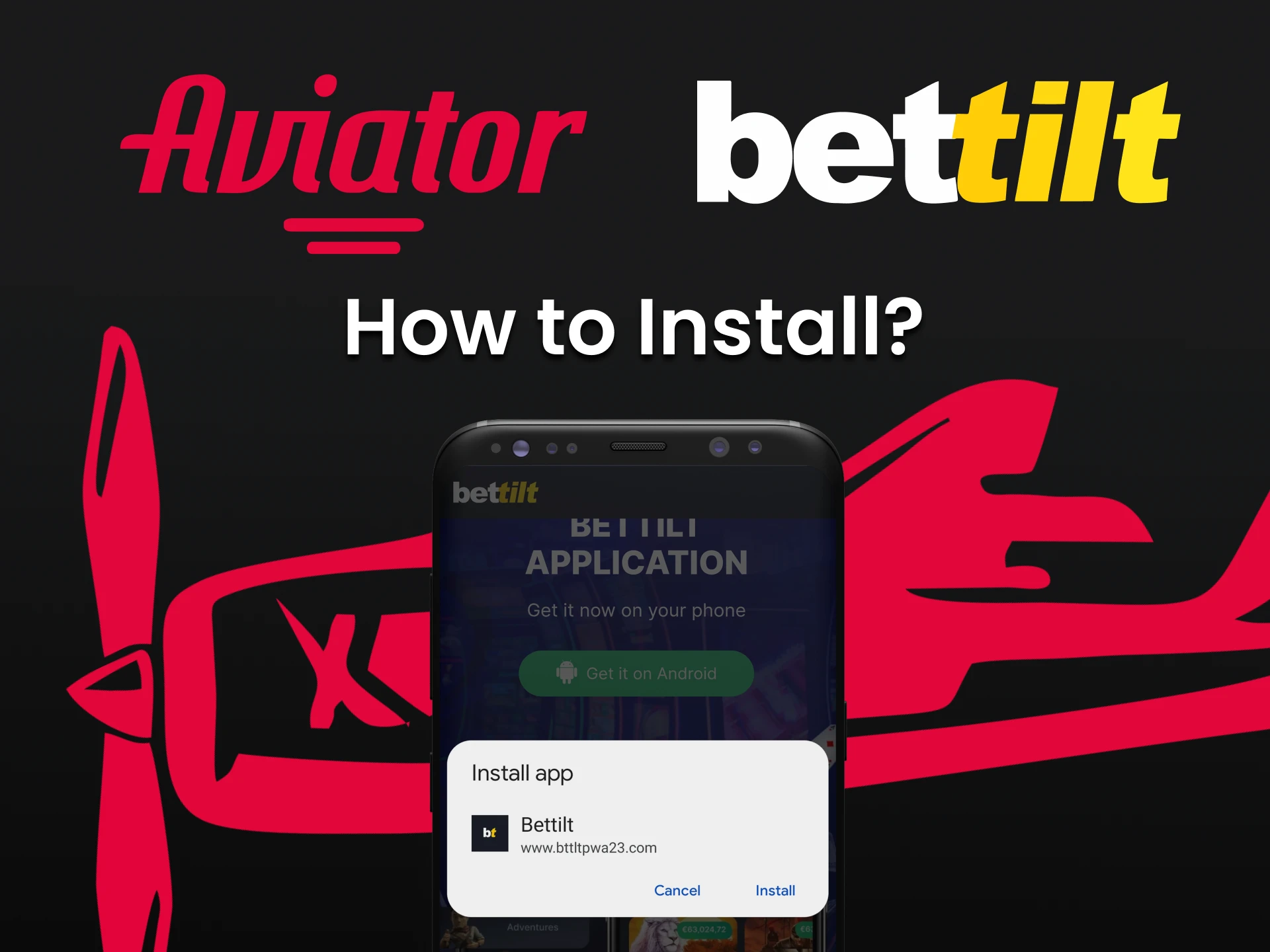 Install the Bettilt app for Aviator.