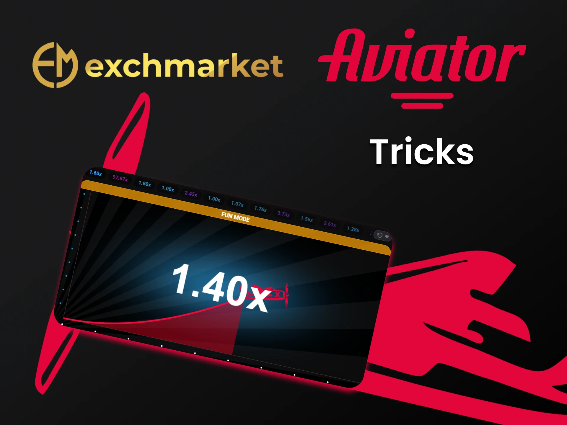 Play the best way to win in Aviator on Exchmarket.