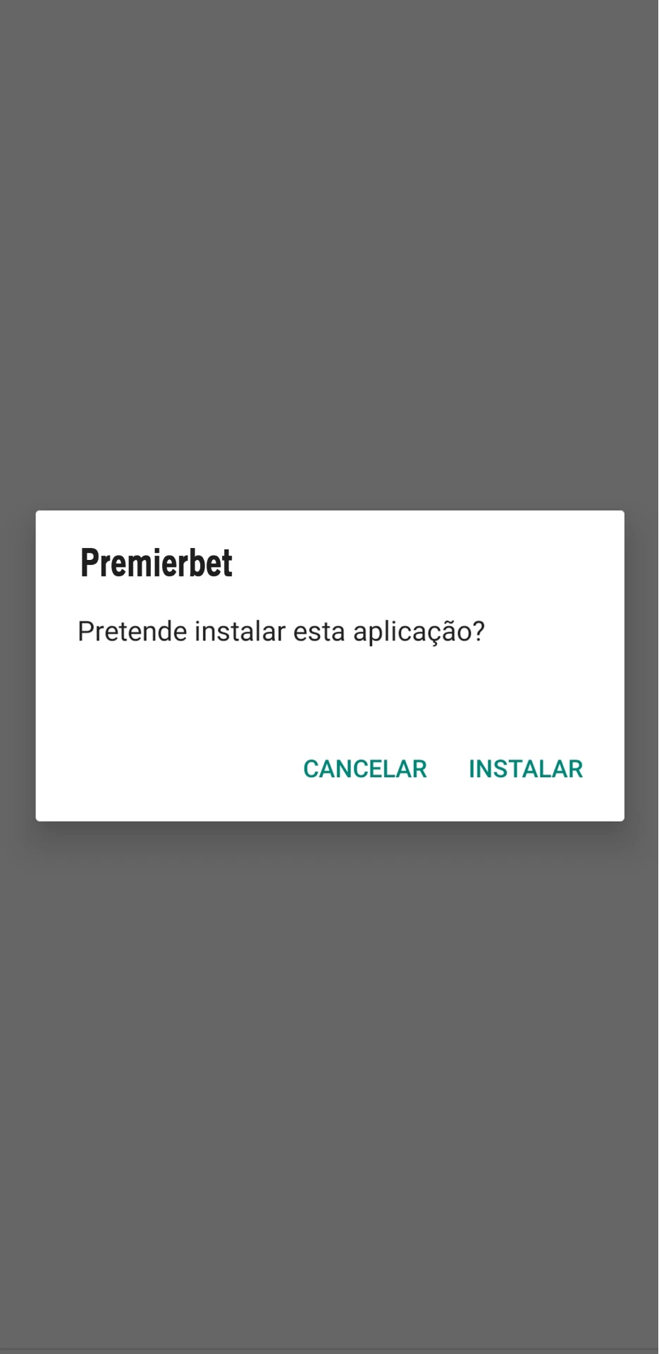 Instale o aplicativo Premierbet para Android.