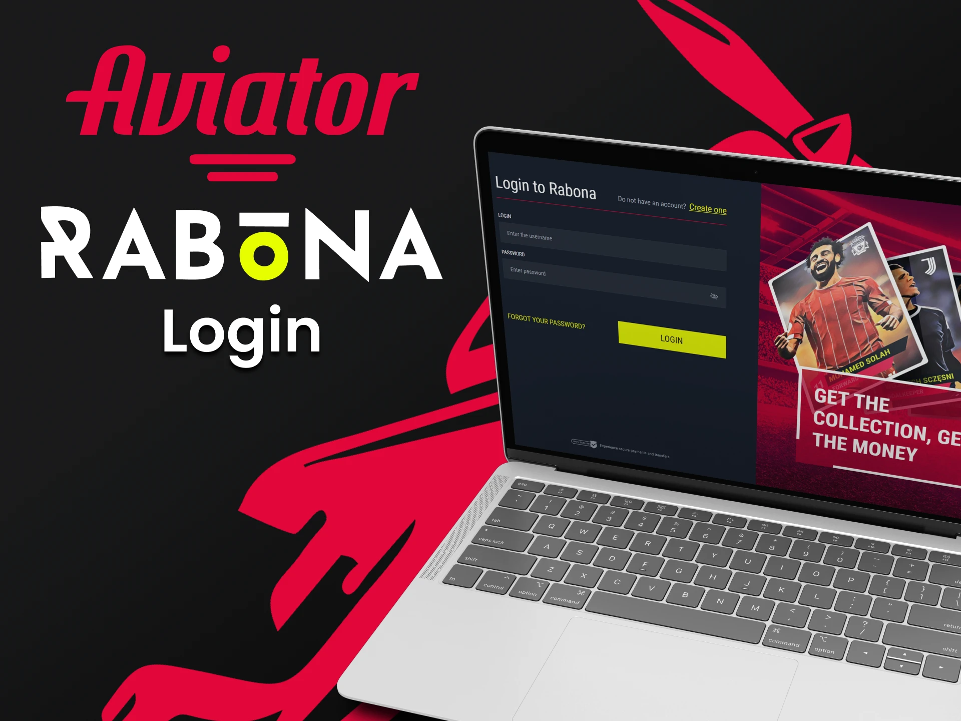 Se você tiver uma conta Rabona, precisará fazer login para jogar Aviator.