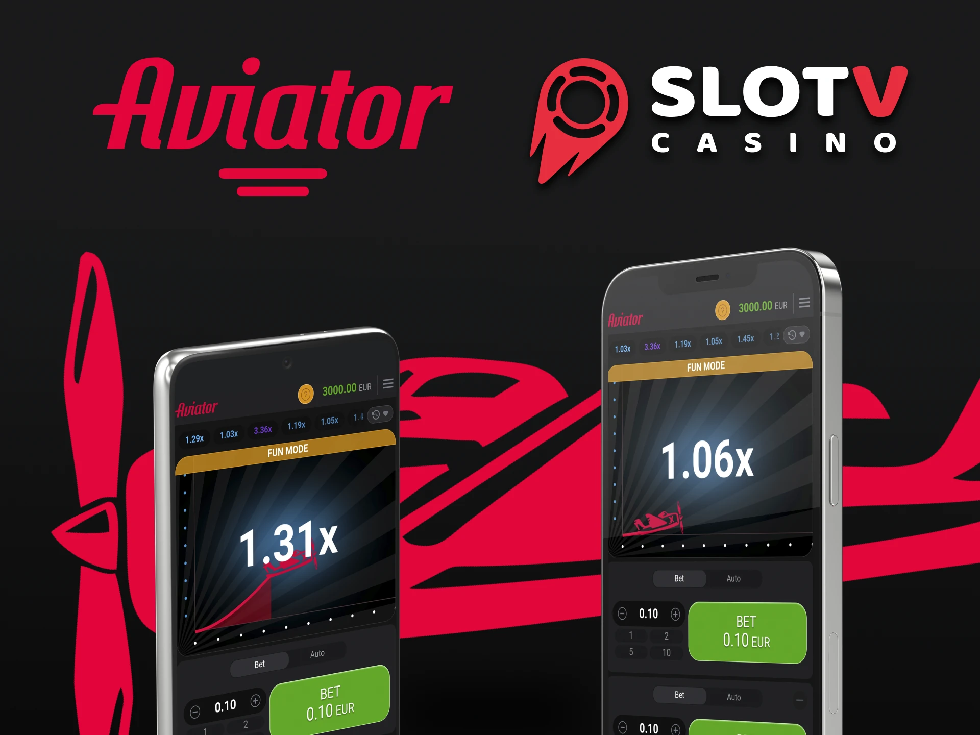 Choose your device to play Aviator on SlotV.