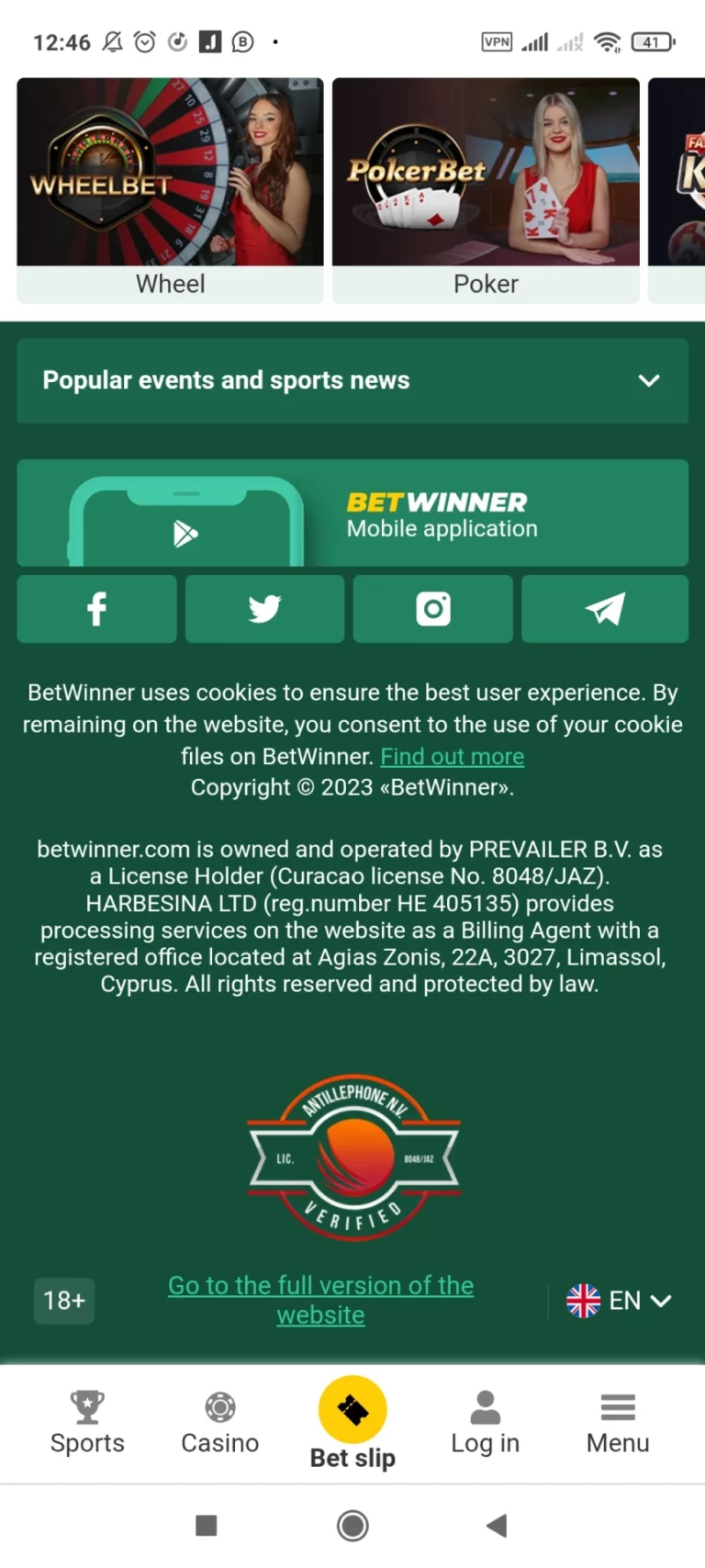 Will betwinner deposit Ever Die?