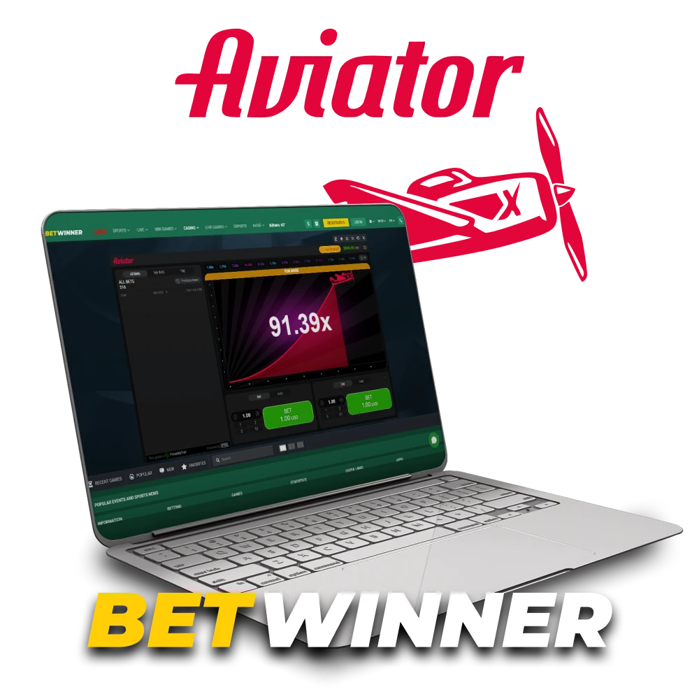 Escolha a Betwinner para jogar Aviator.