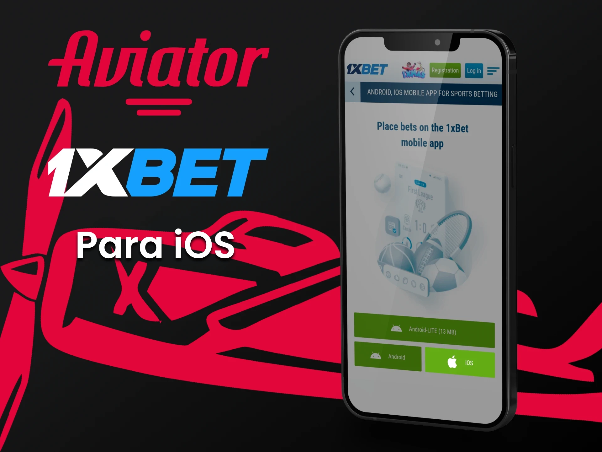 Baixe o aplicativo para iOS da 1xBet.