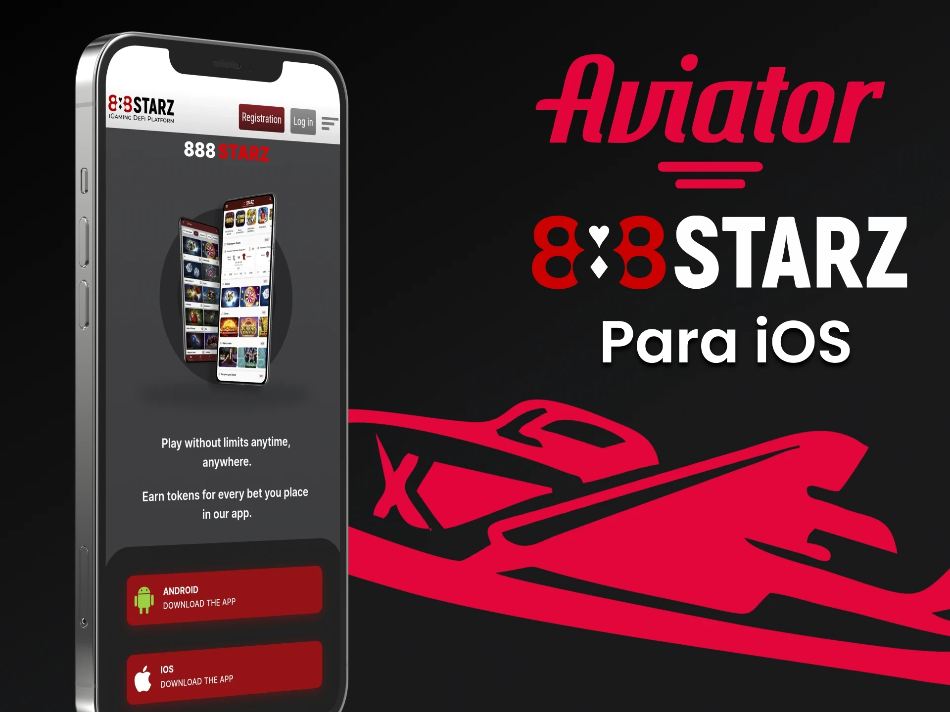 Instale o aplicativo 888starz para iOS.