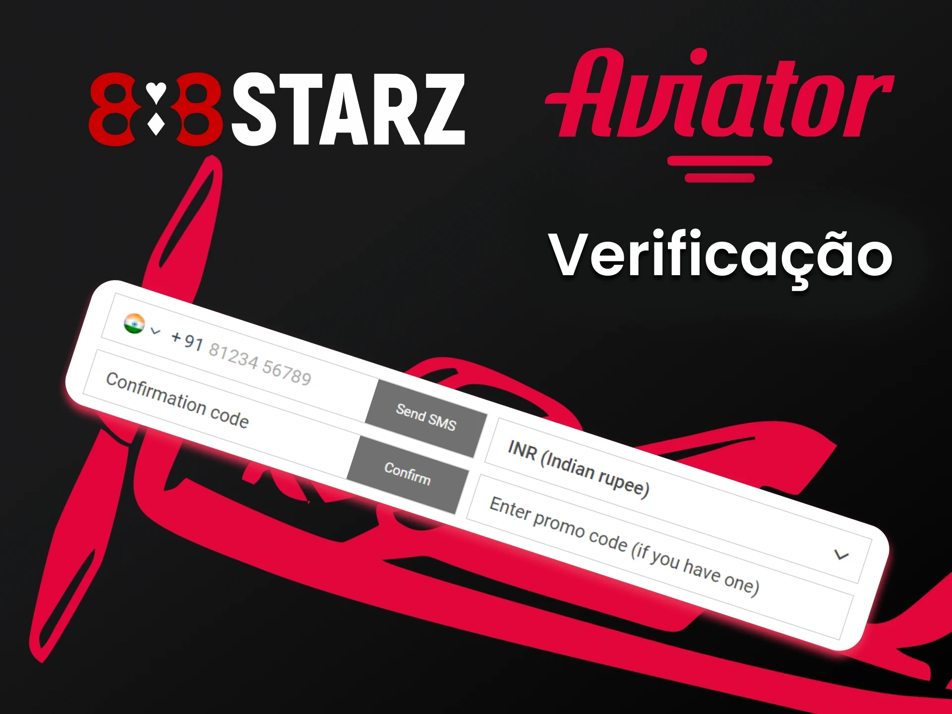 Preencha seus dados pessoais para o serviço 888starz.