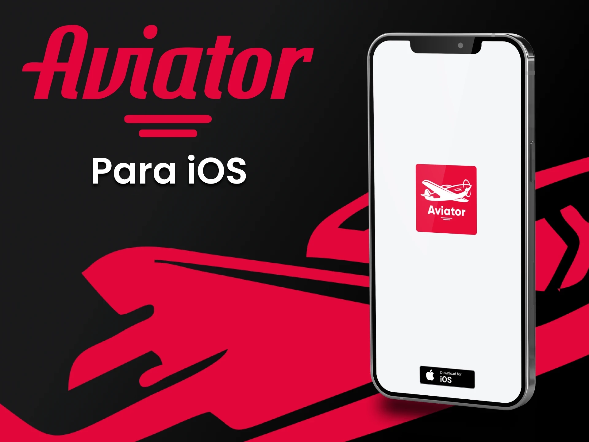 Jogue Aviator em dispositivos iOS.