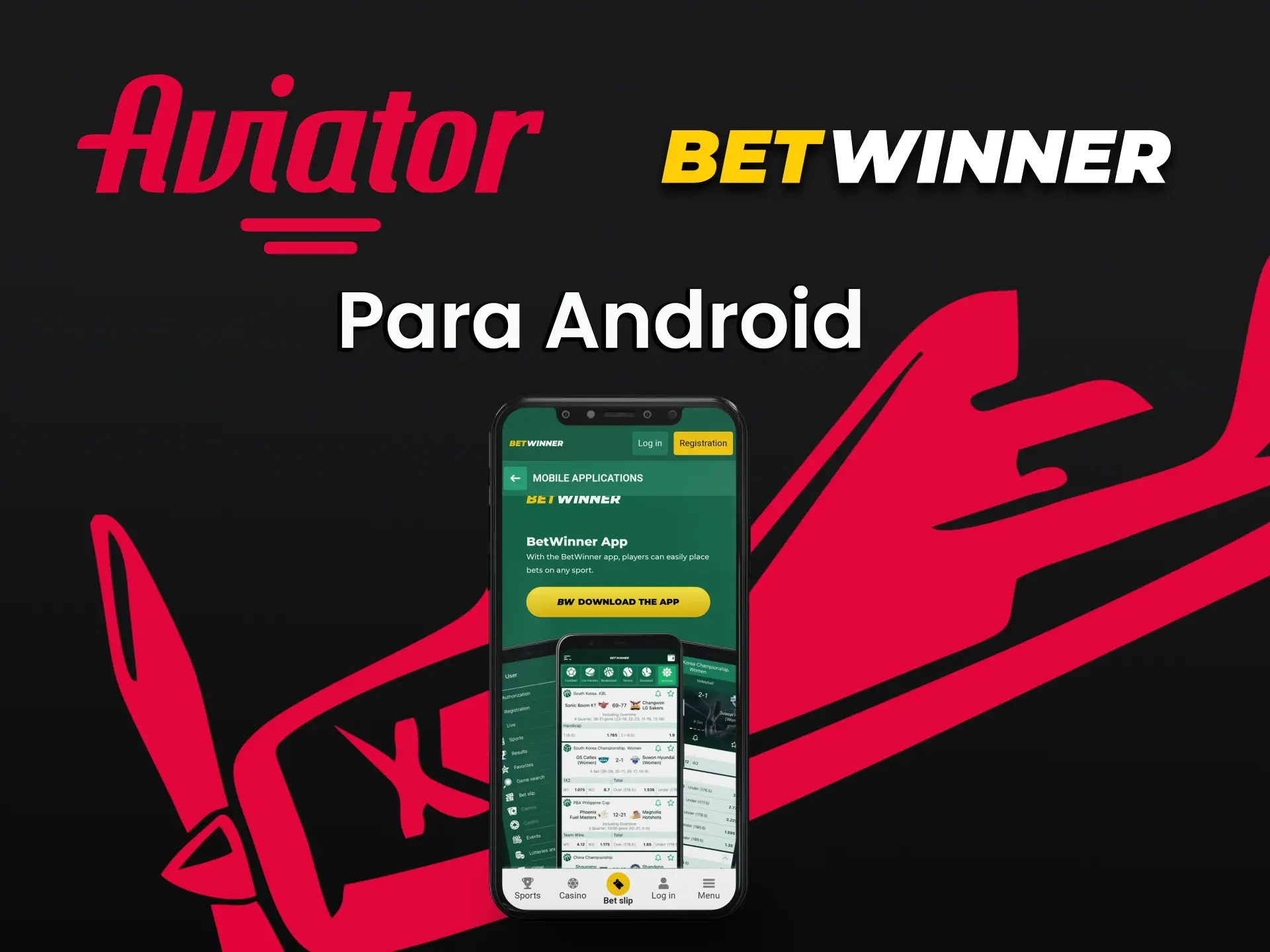 Baixe o aplicativo Betwinner para jogar Aviator no Android.