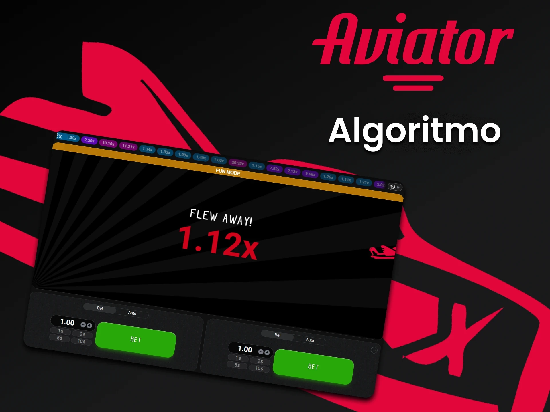 Aviator é um jogo com ordem aleatória.