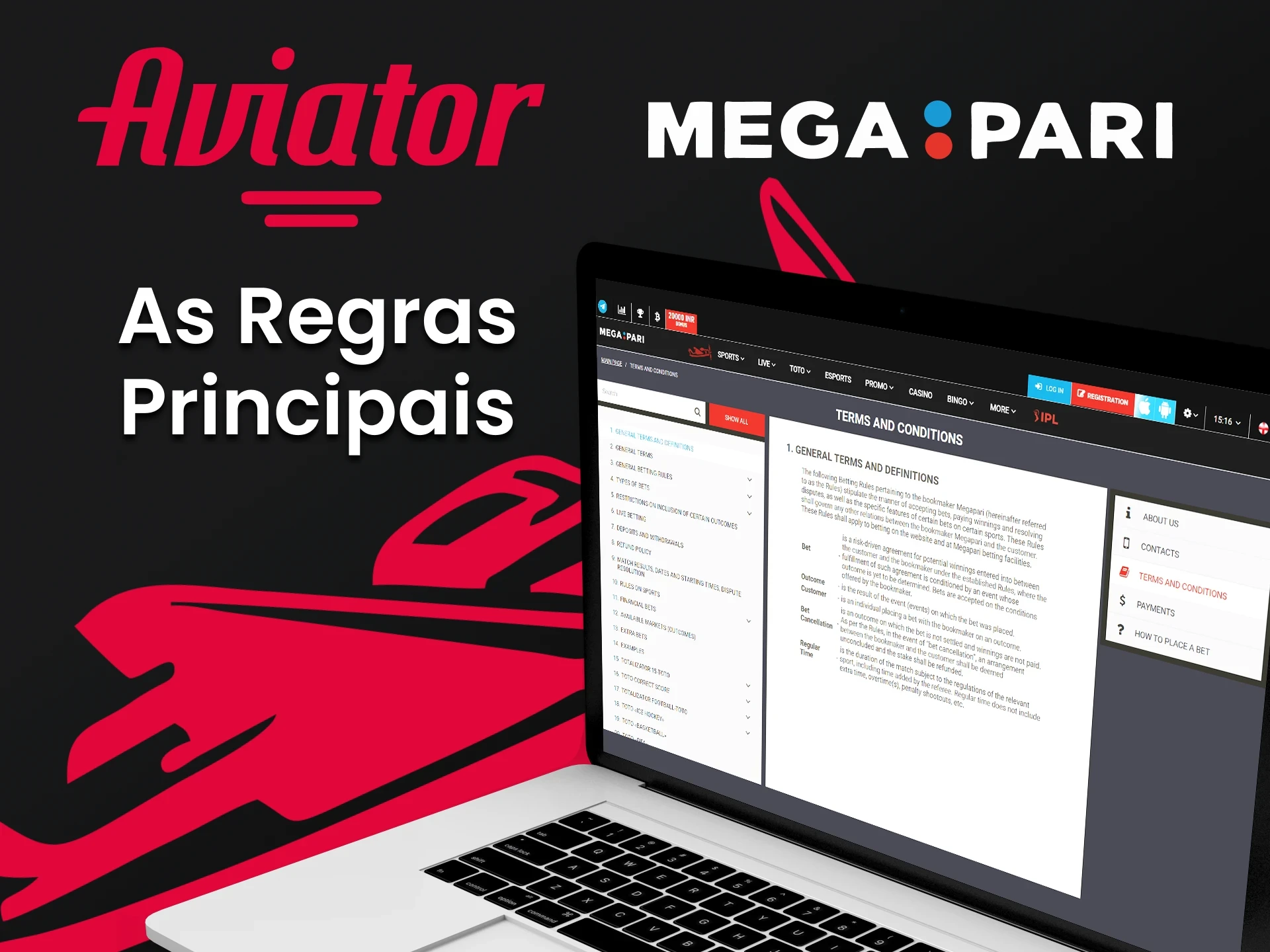 Conheça as regras do serviço Megapari.