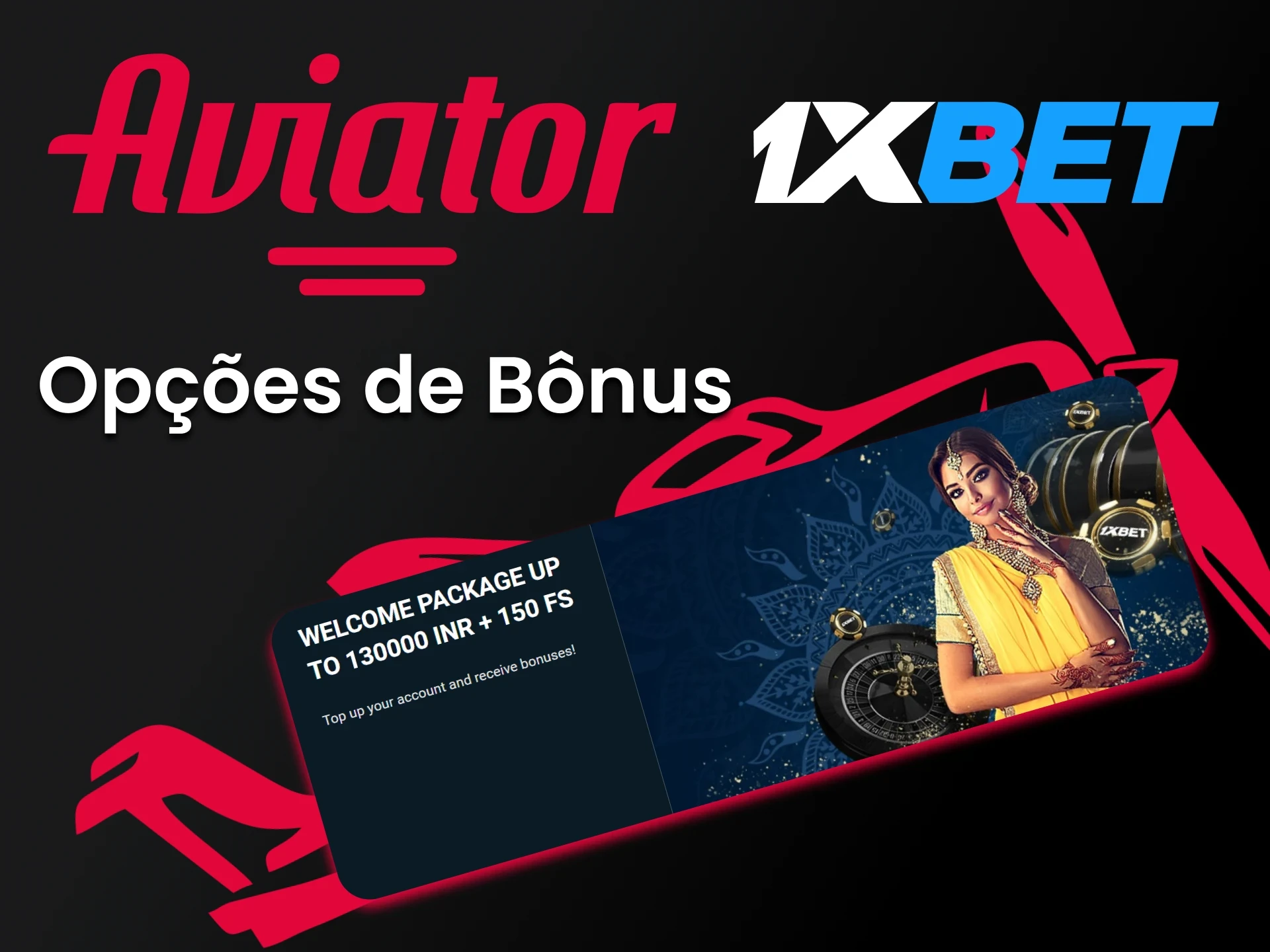 Ganhe um bônus da 1xBet por vitórias no jogo Aviator.