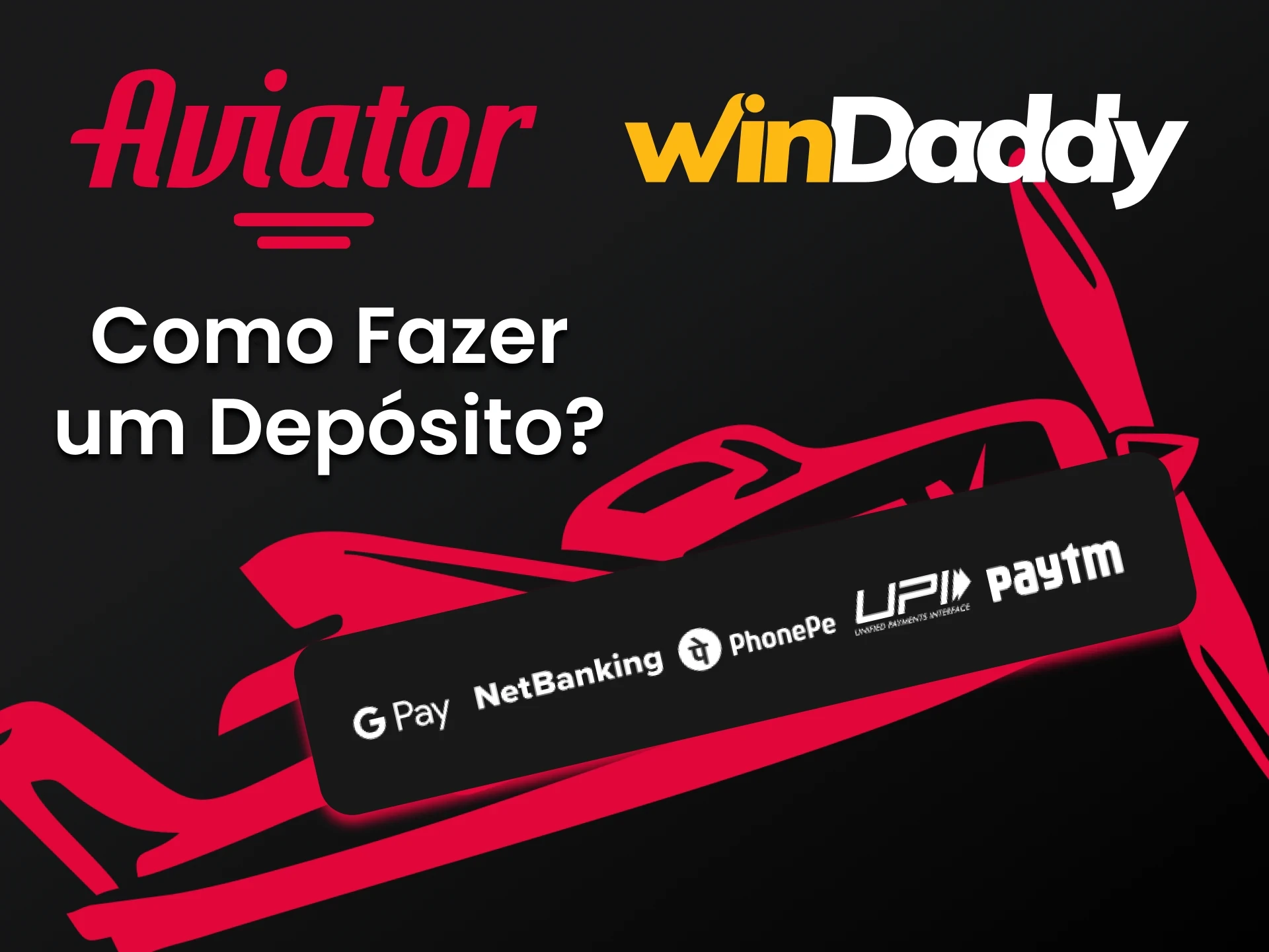 Descubra como você pode recarregar seus fundos no WinDaddy.