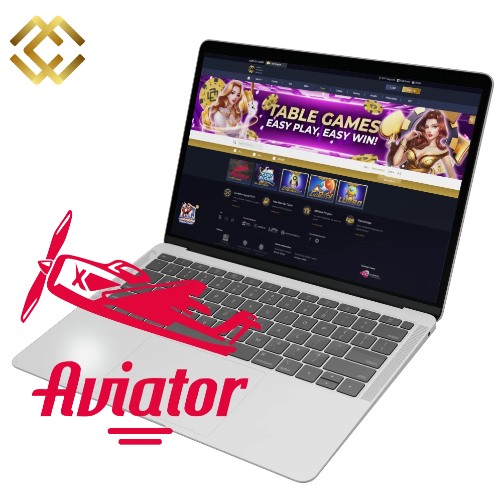 To play Aviator, choose the casinoMCW website.