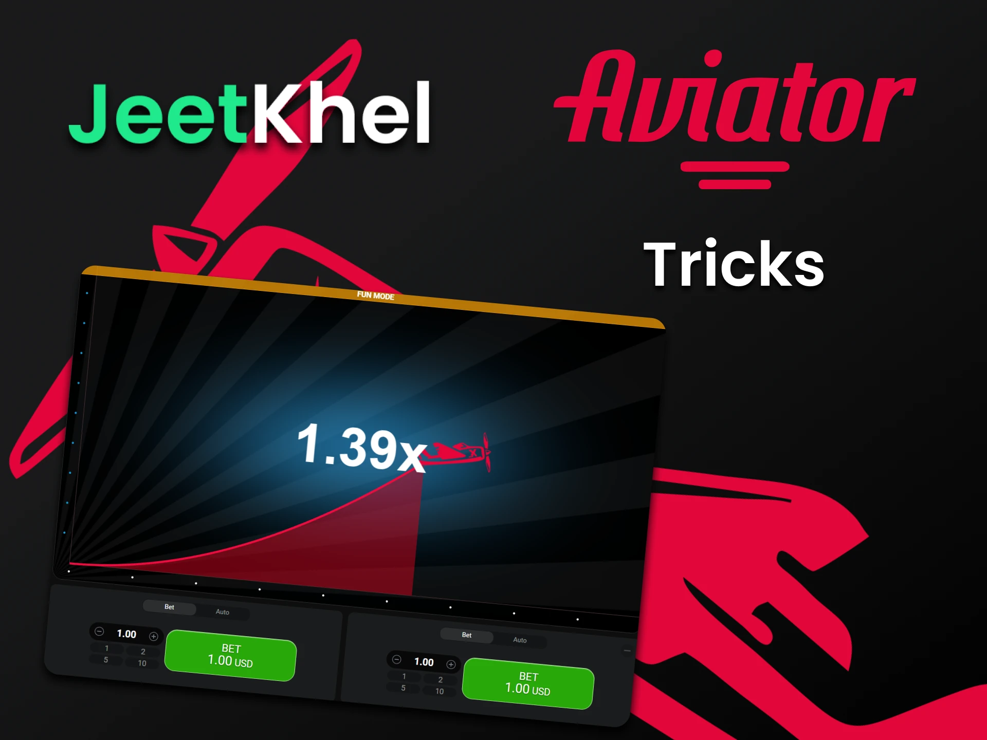 We will provide you with the opportunity to learn the tricks to win Aviator on JeetKhel.