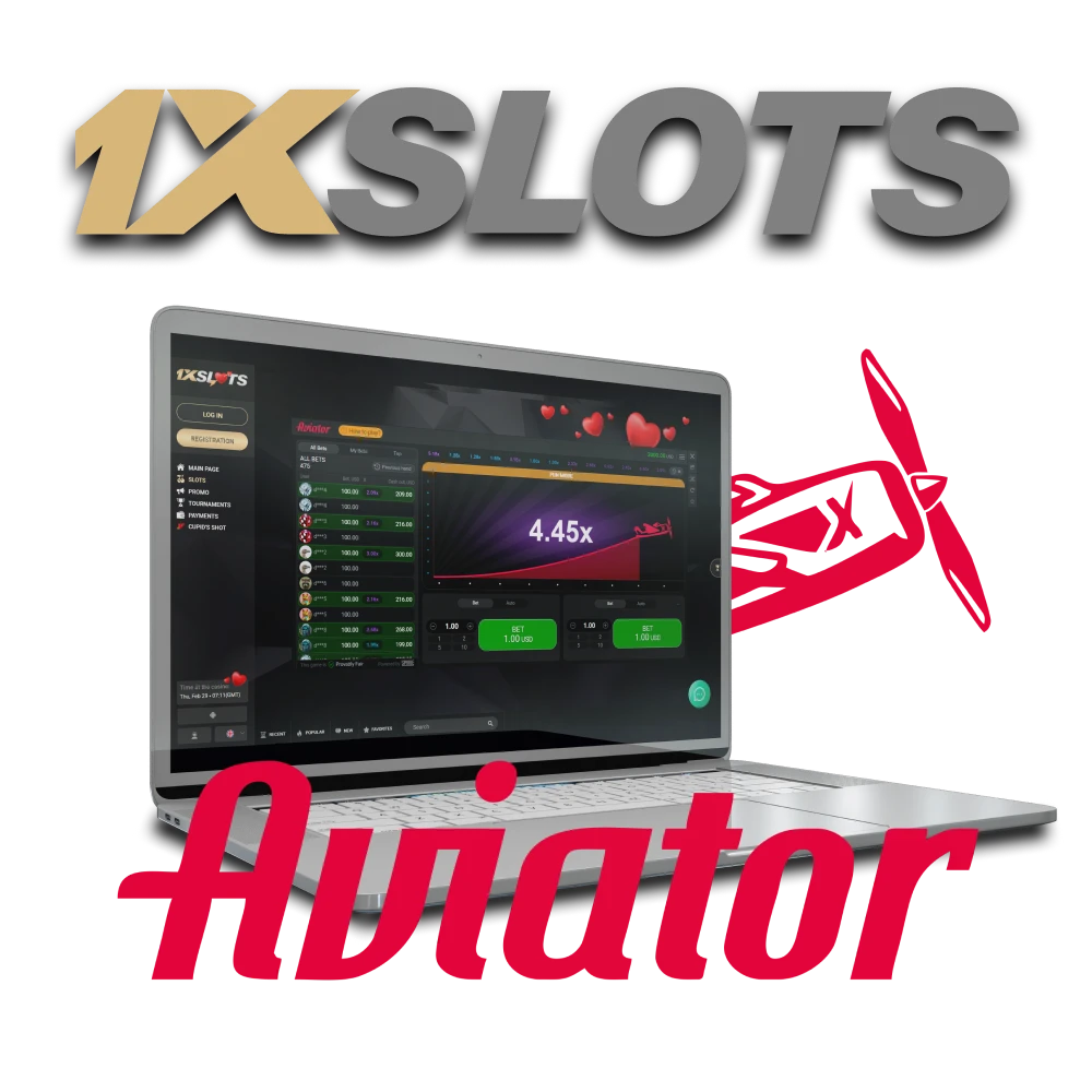 To play Avaitor, choose 1xslots.