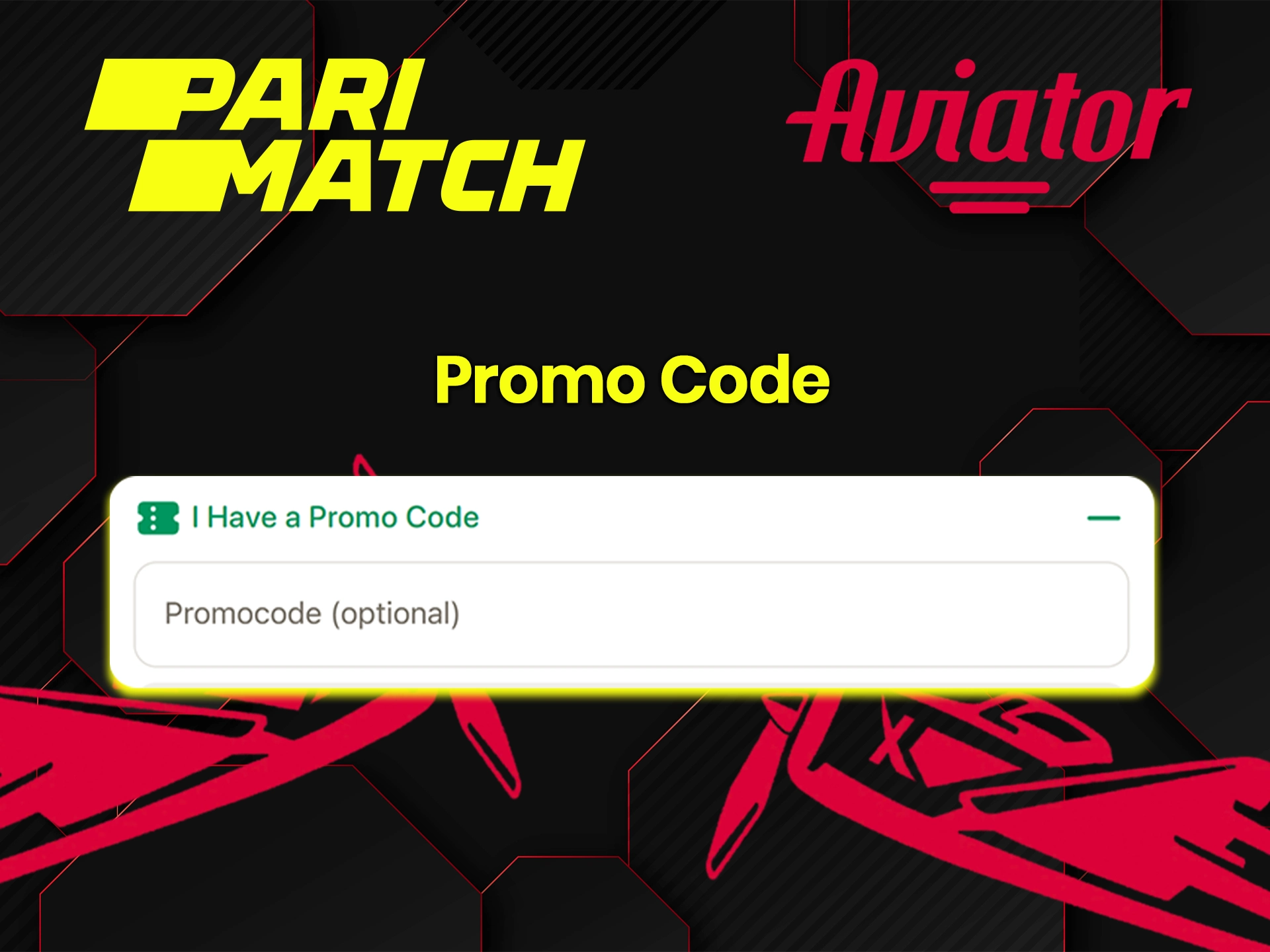 Enter the promo code and get an exceptional Parimatch bonus for Aviator.