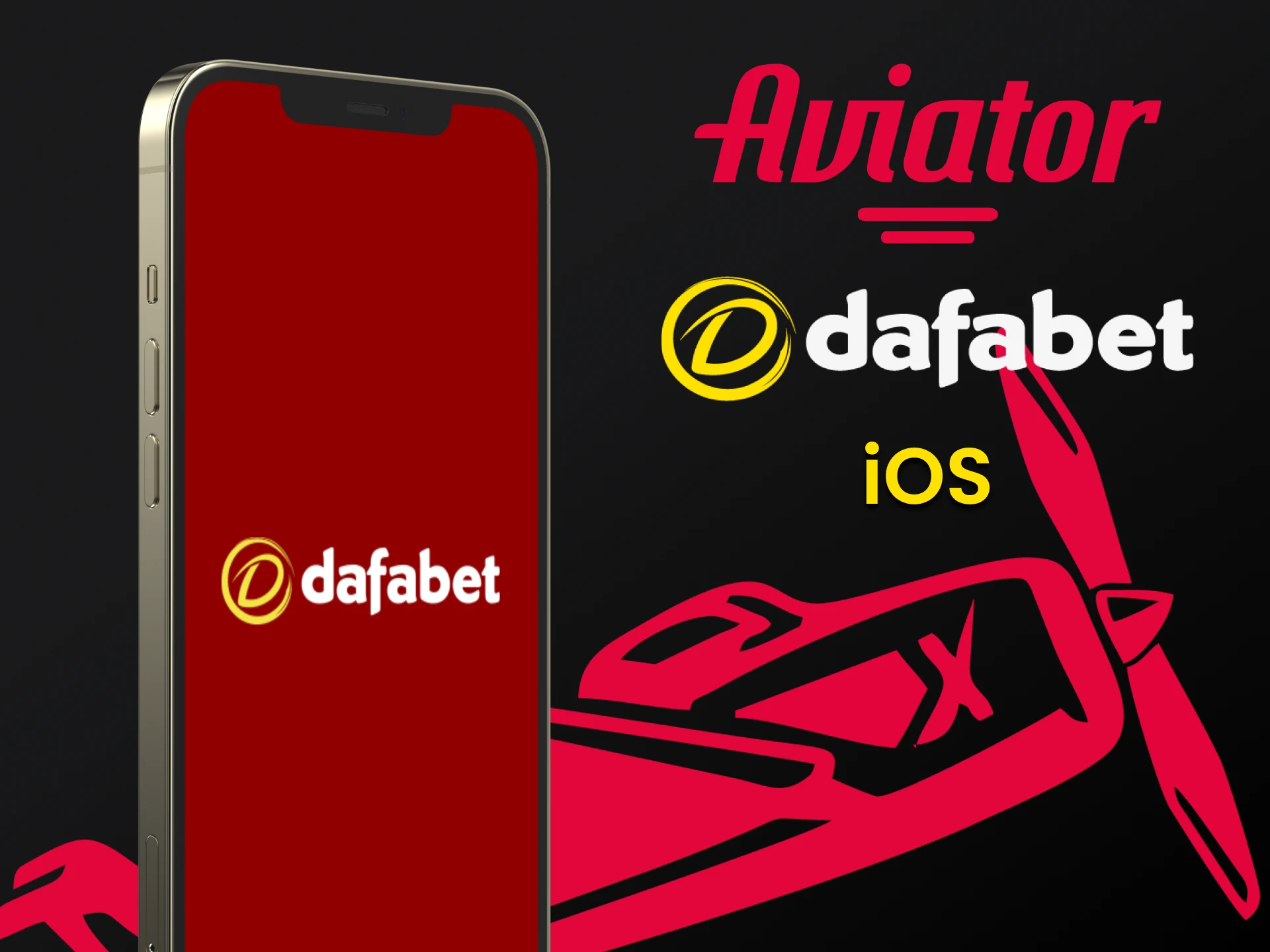 Download the Dafabet app to play Aviator on iOS.