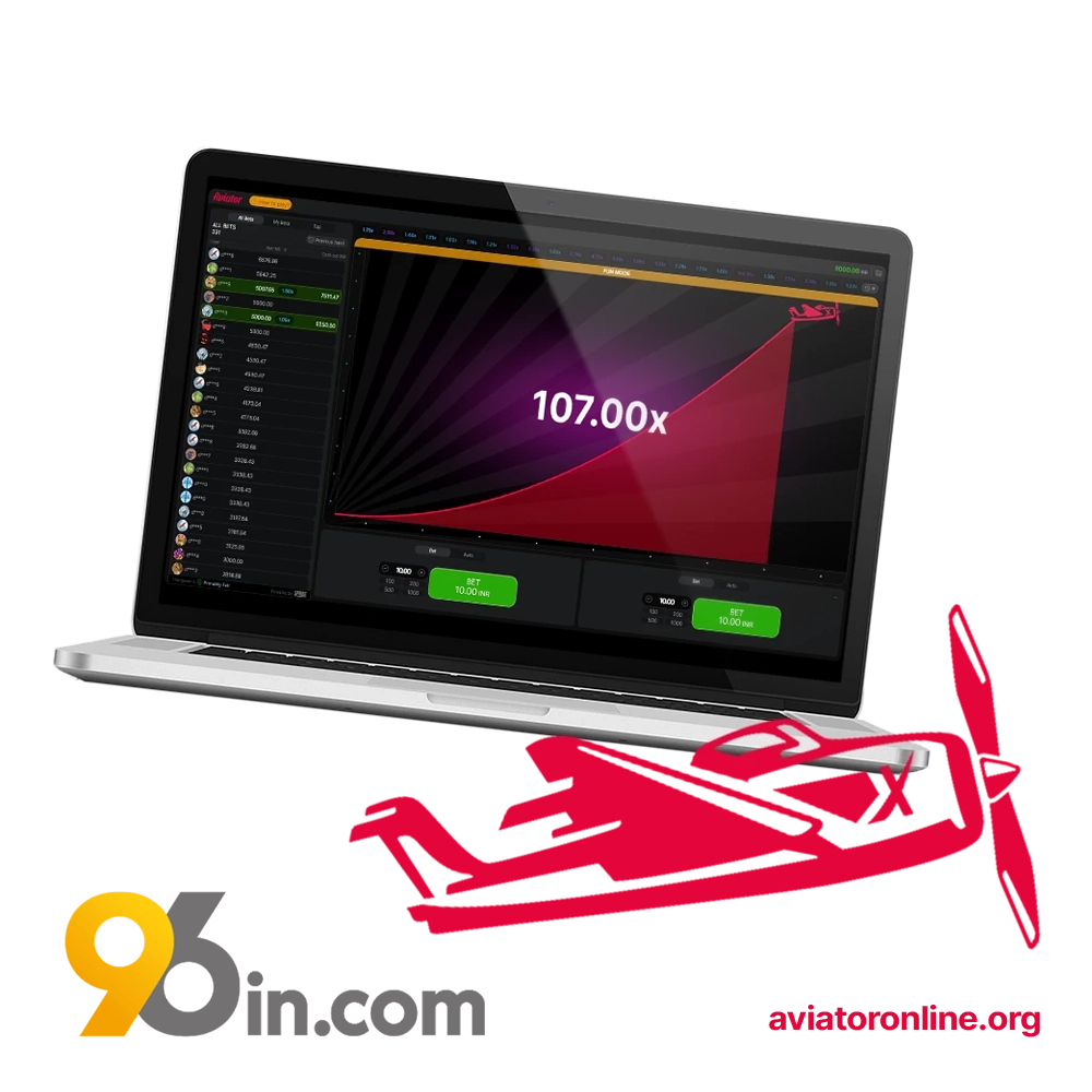 Play Aviator now at 96in.