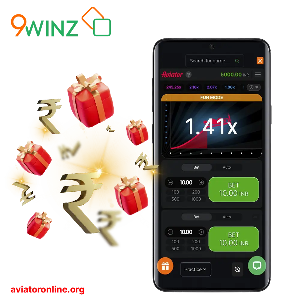 Before playing Aviator, don't forget the bonus promo code from 9winz casino.