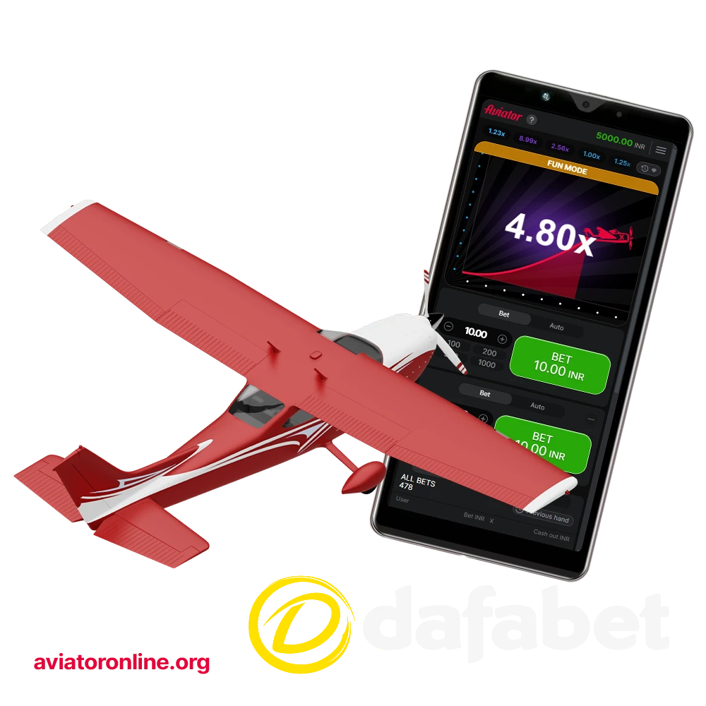 Play Aviator on the Dafabet app.