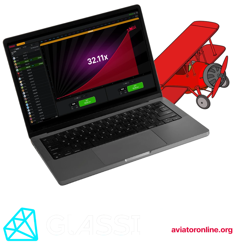 To play Aviator, choose Glassi Casino.