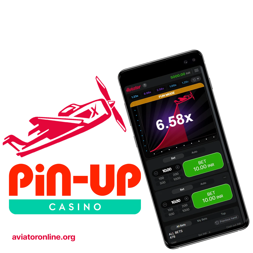 The Pin Up app gives you access to Aviator on your mobile device.