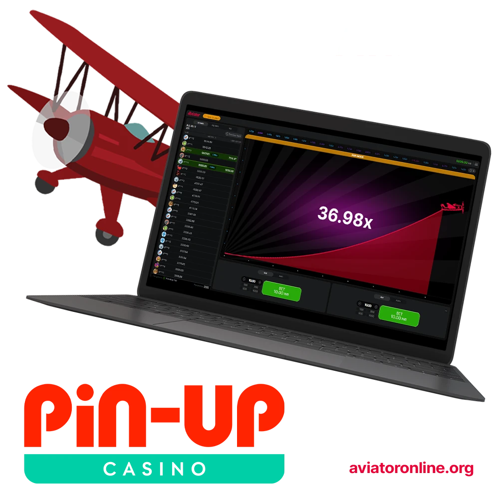 Explore the popular Aviator game at Pin Up casino.