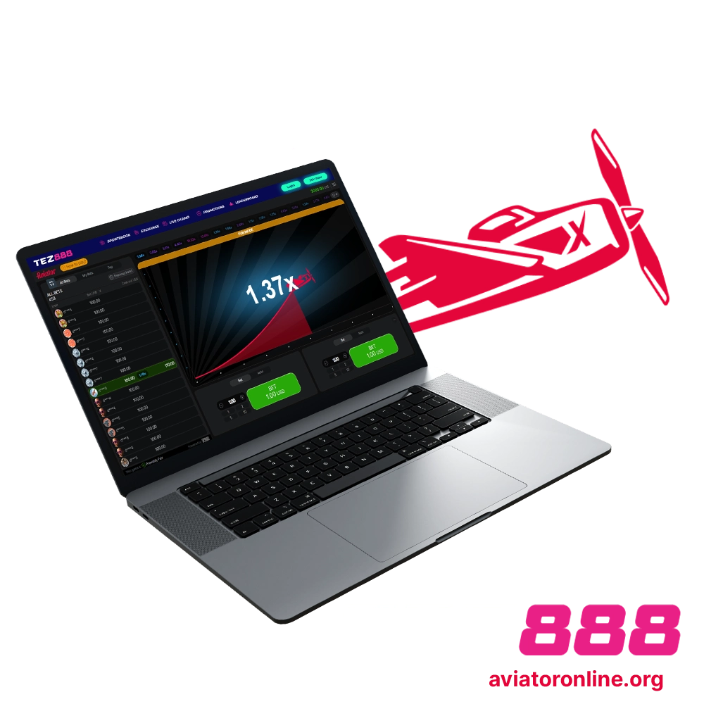 The Tez888 gaming platform offers to come in and play the Aviator game.