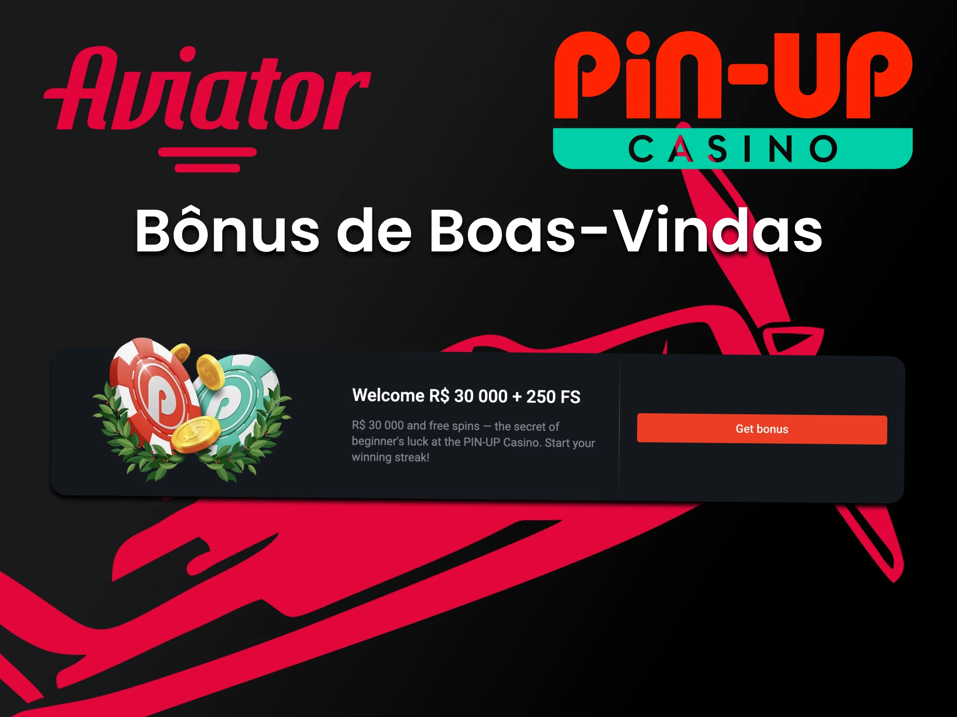 Ganhe bonus ao jogar Aviator na Pin Up.