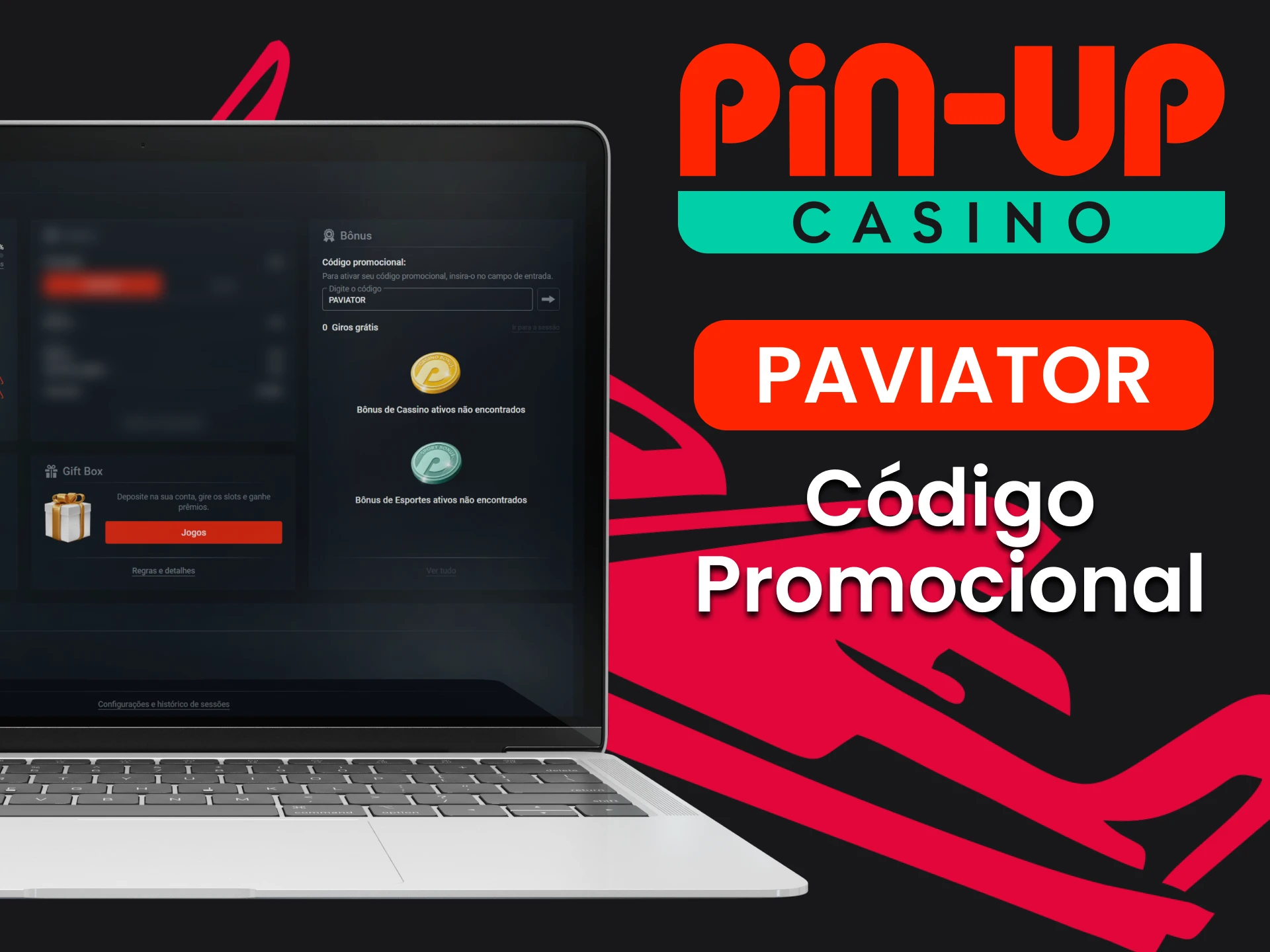 Use um codigo promocional especial da Pin Up para jogar Aviator.