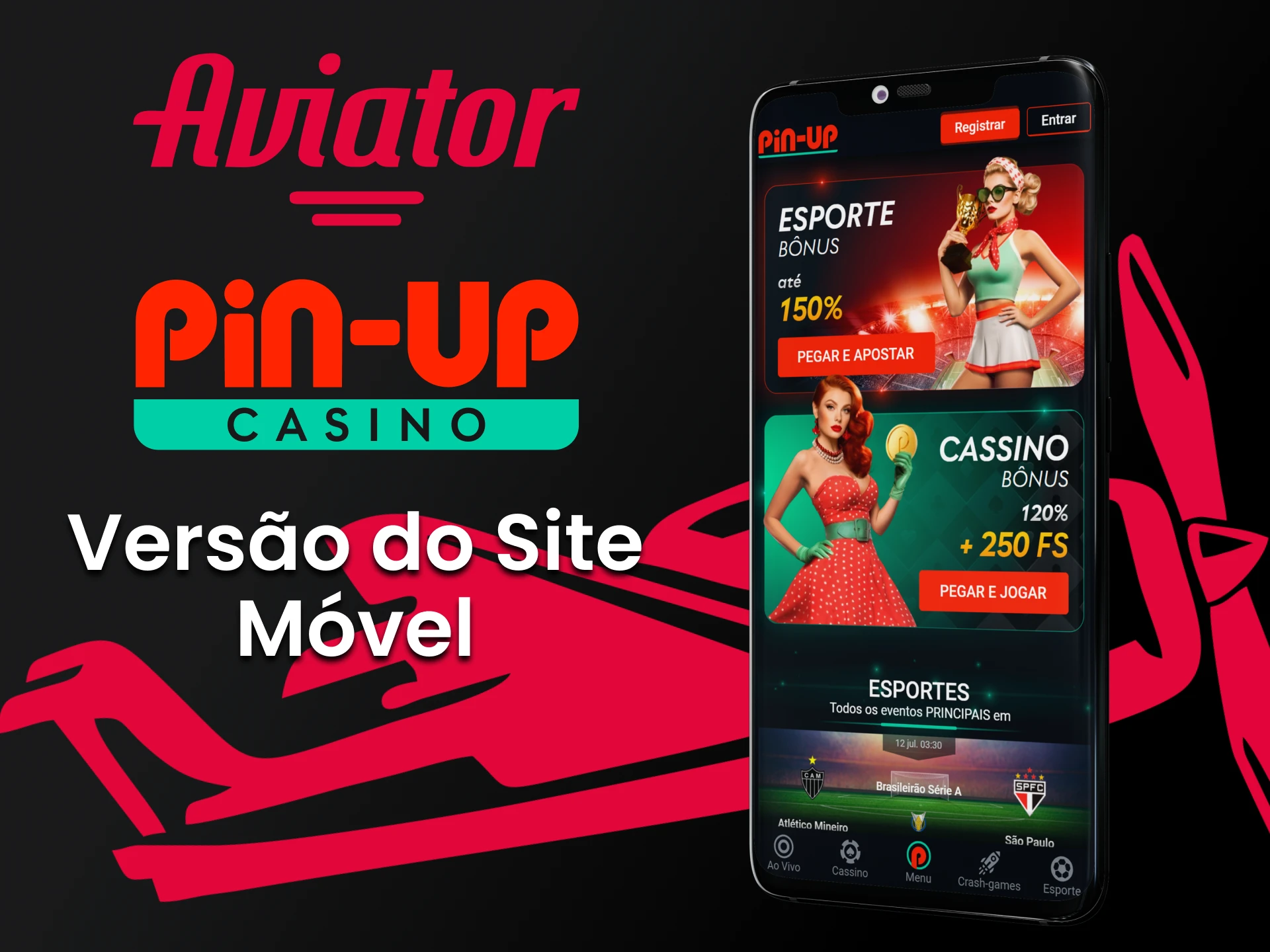 Voce pode usar seu smartphone para jogar Aviator no Pin Up.