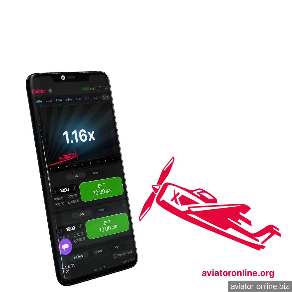 Download the 10CRIC mobile app and play Aviator.