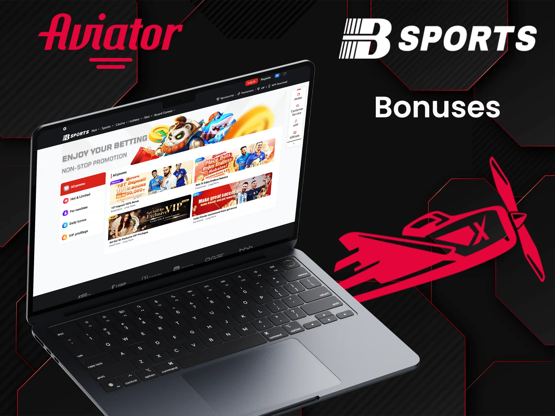 Welcome bonuses for new users on the Bsports platform.