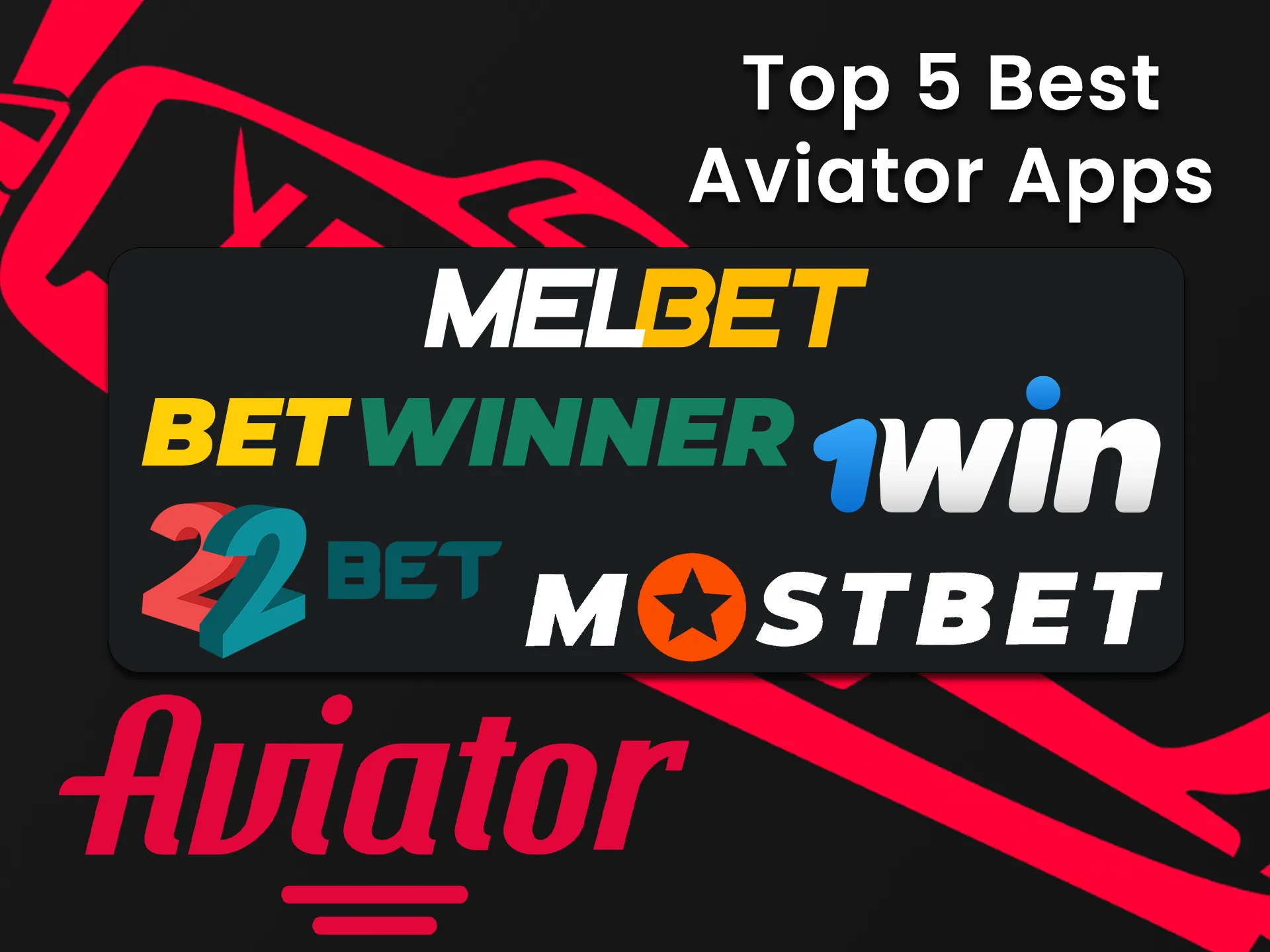 Learn about the best apps for playing Aviator.