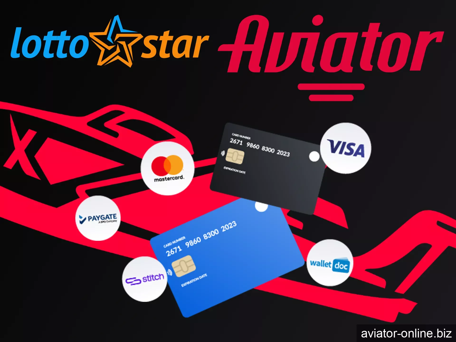 Lottostar has multiple withdrawal options for Aviator.