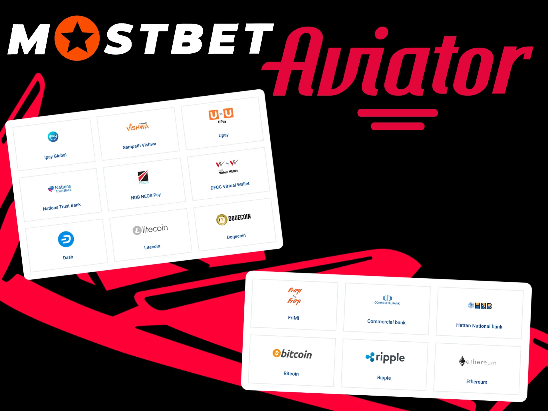 Mostbet offers convenient withdrawal methods for the Aviator game.