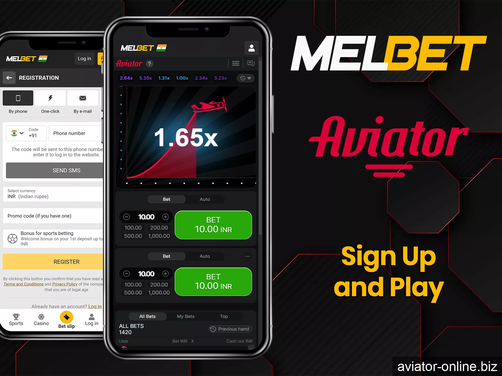 To start playing Aviator in the Melbet app, follow the instructions.