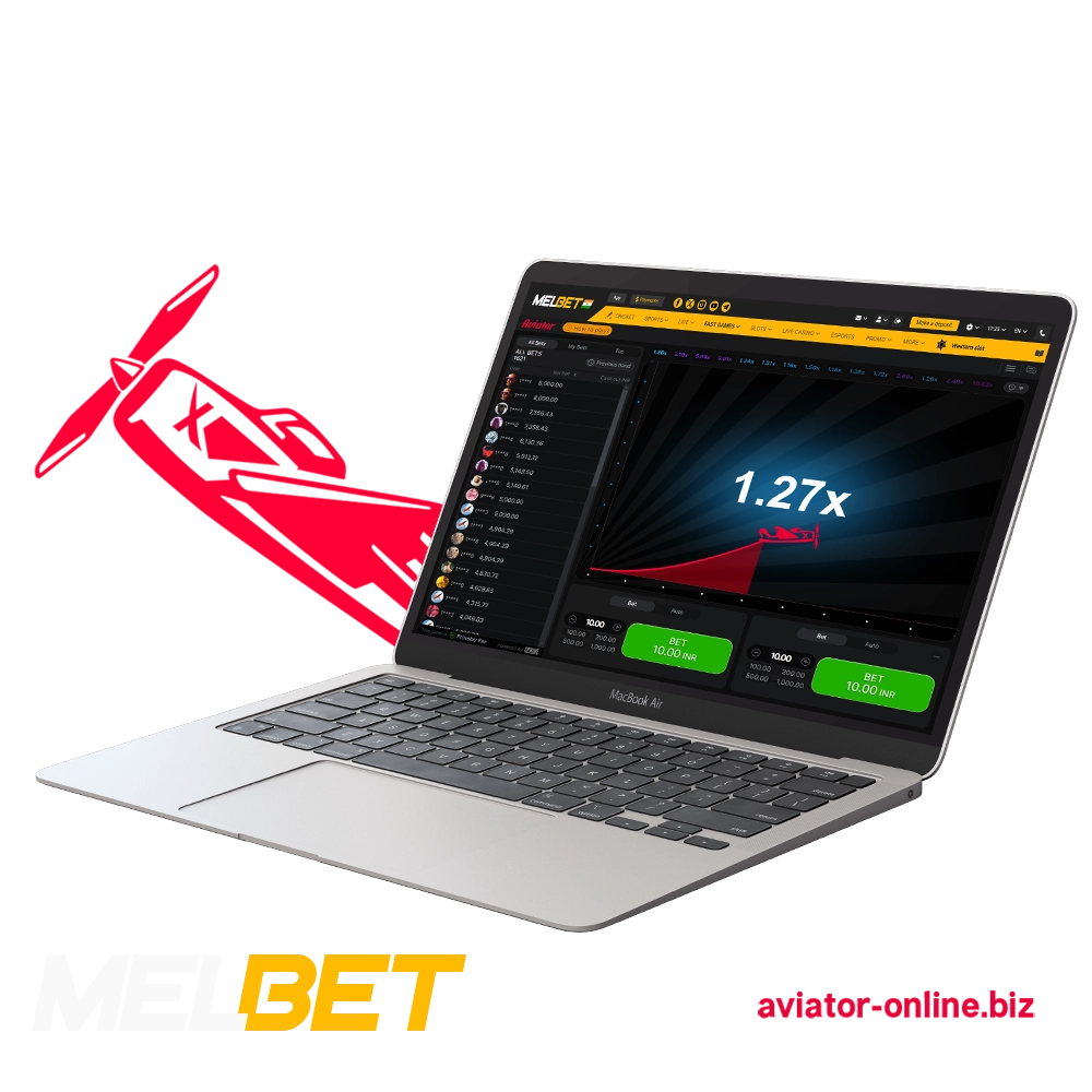 Start your Aviator journey with Melbet.