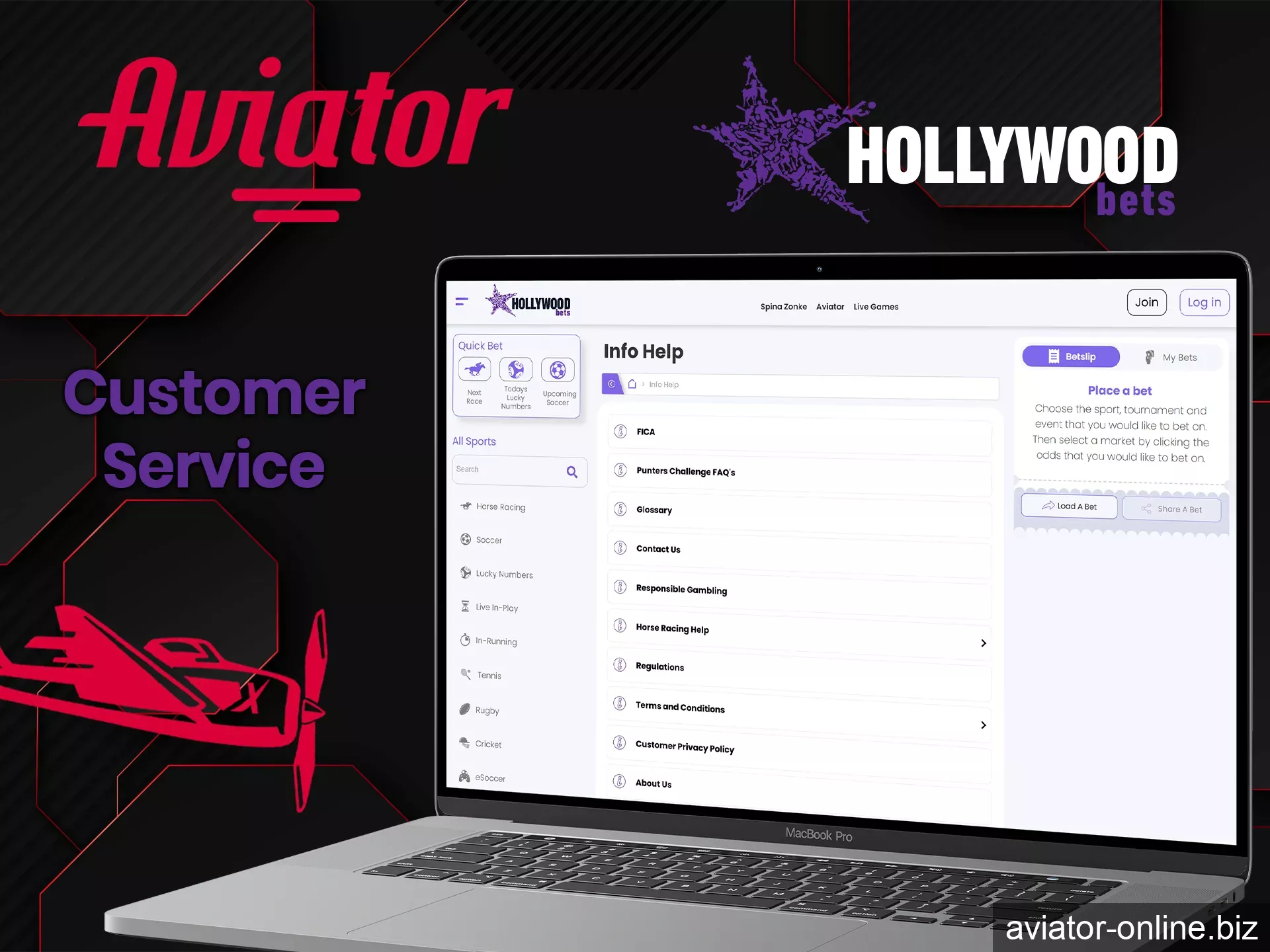 You're sure to get all your questions answered by HollywoodBets customer support.