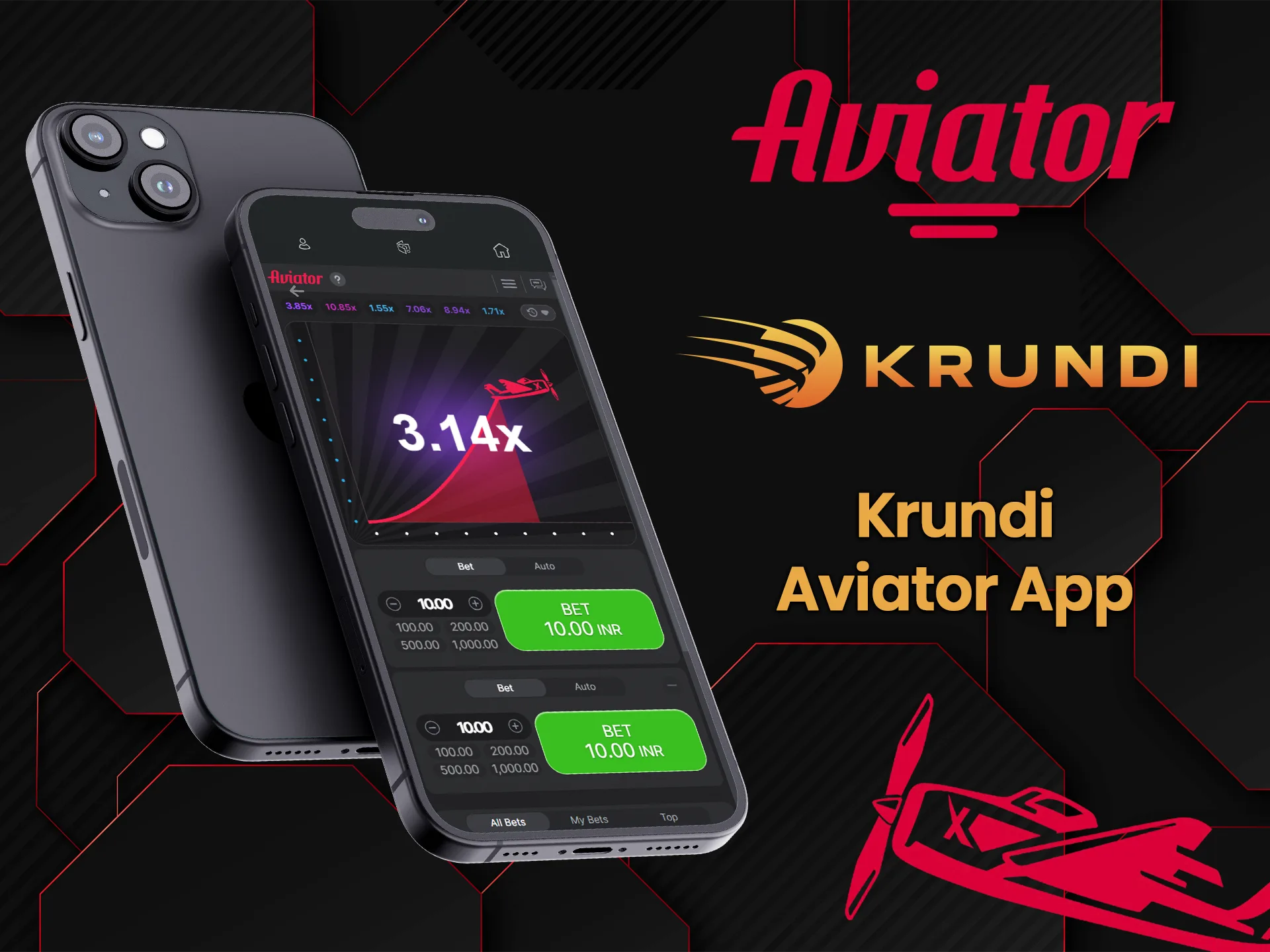 If you like to play Aviator from your phone, the Krundi platform is great for that.