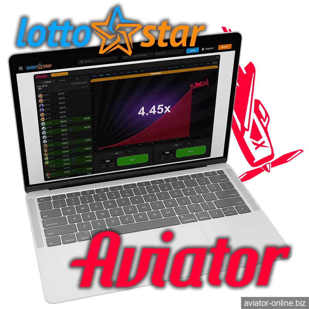 Lottostar offers you a fun time with the Aviator game.