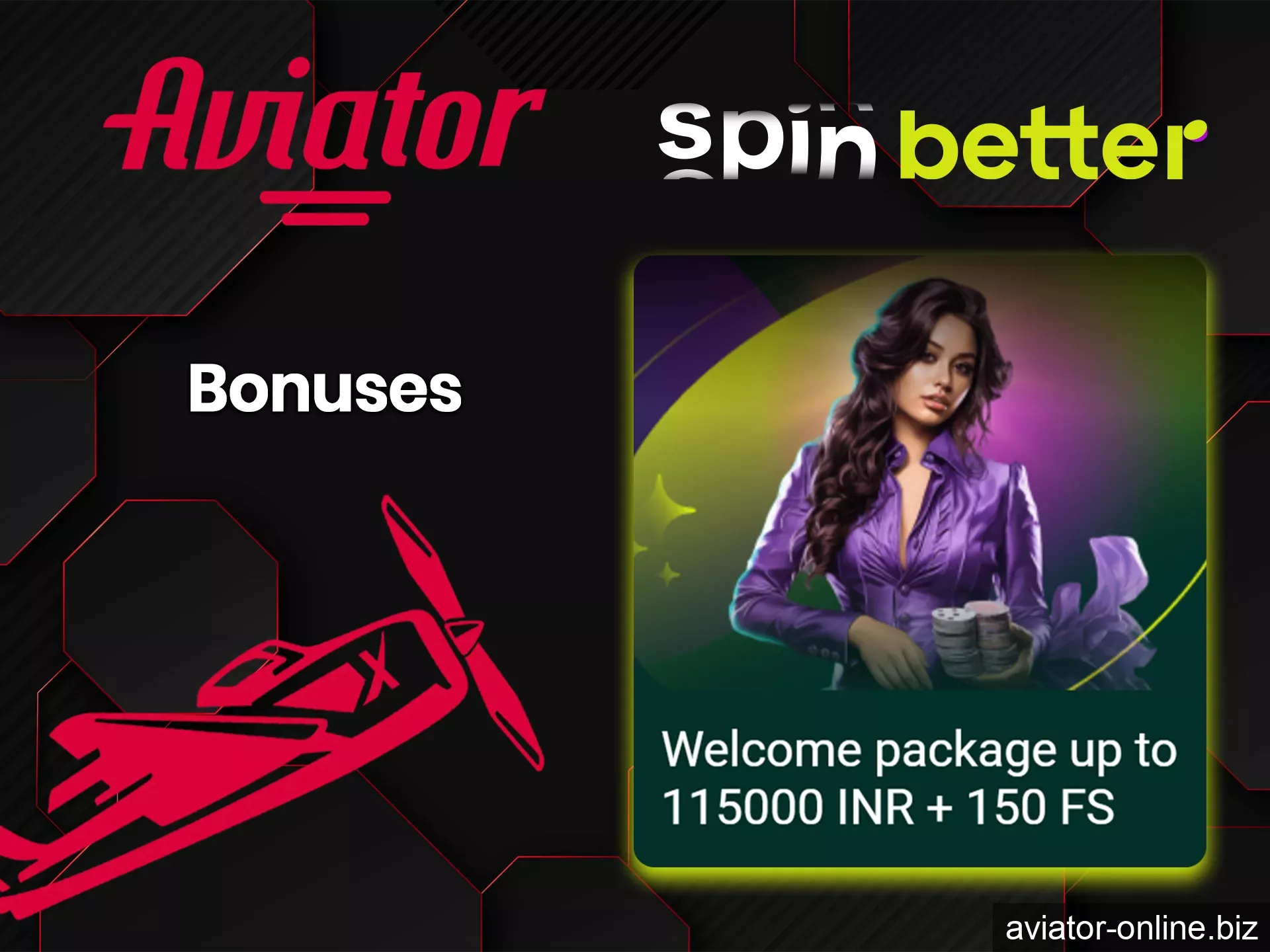 Don't miss the opportunity to get a welcome bonus from Spinbetter.